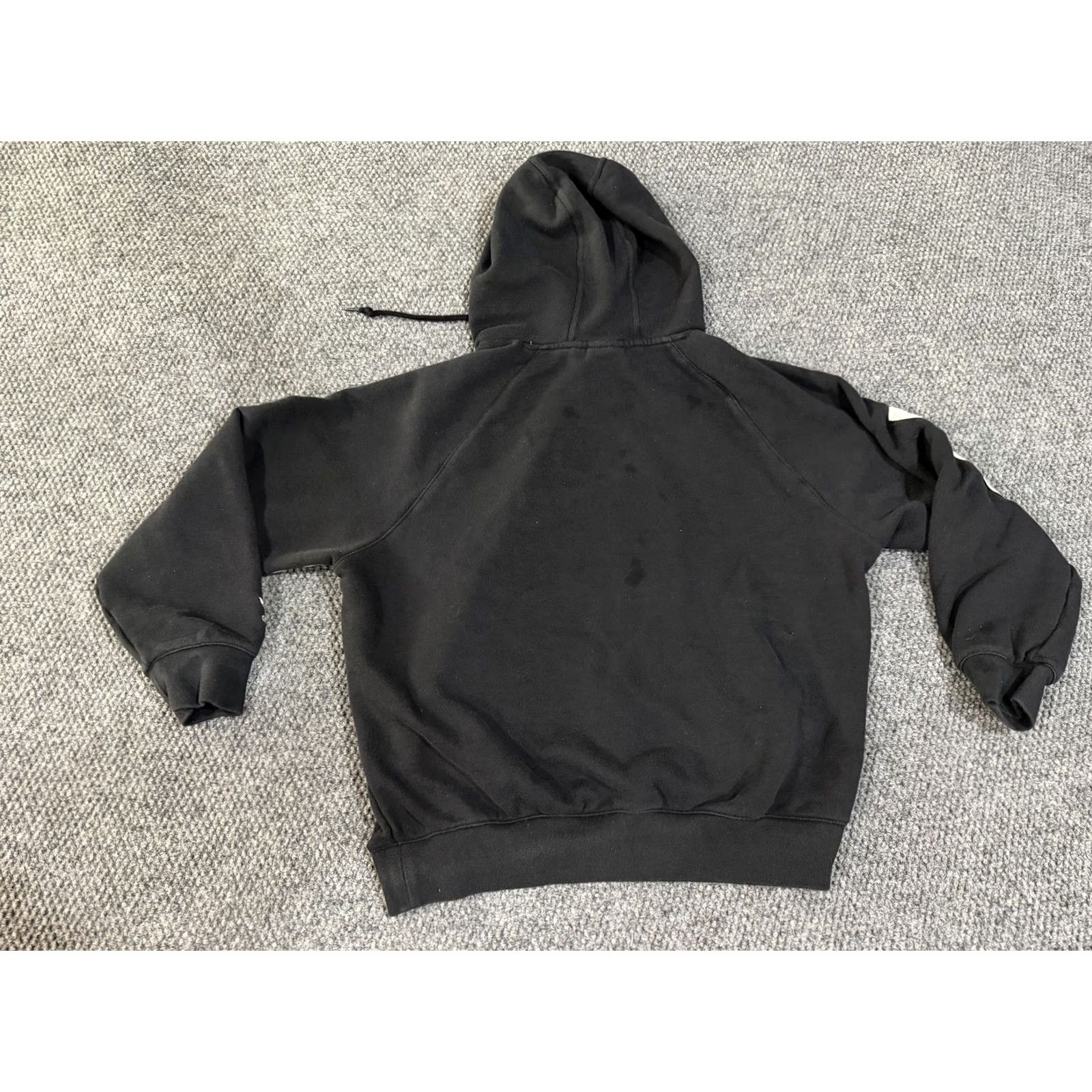 Adidas Adidas Originals Hoodie Womens Small Black Pullover Trefoil Graphic Sweatshirt Size S / US 4 / IT 40 - 7 Thumbnail