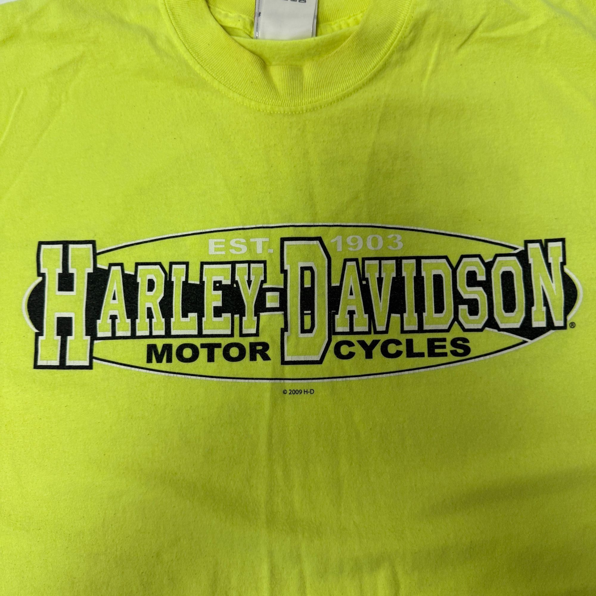 Harley Davidson Harley Davidson TWIN CAM Motorcycle NEON Piqua Ohio 50/50 T Size US XL / EU 56 / 4 - 5 Thumbnail