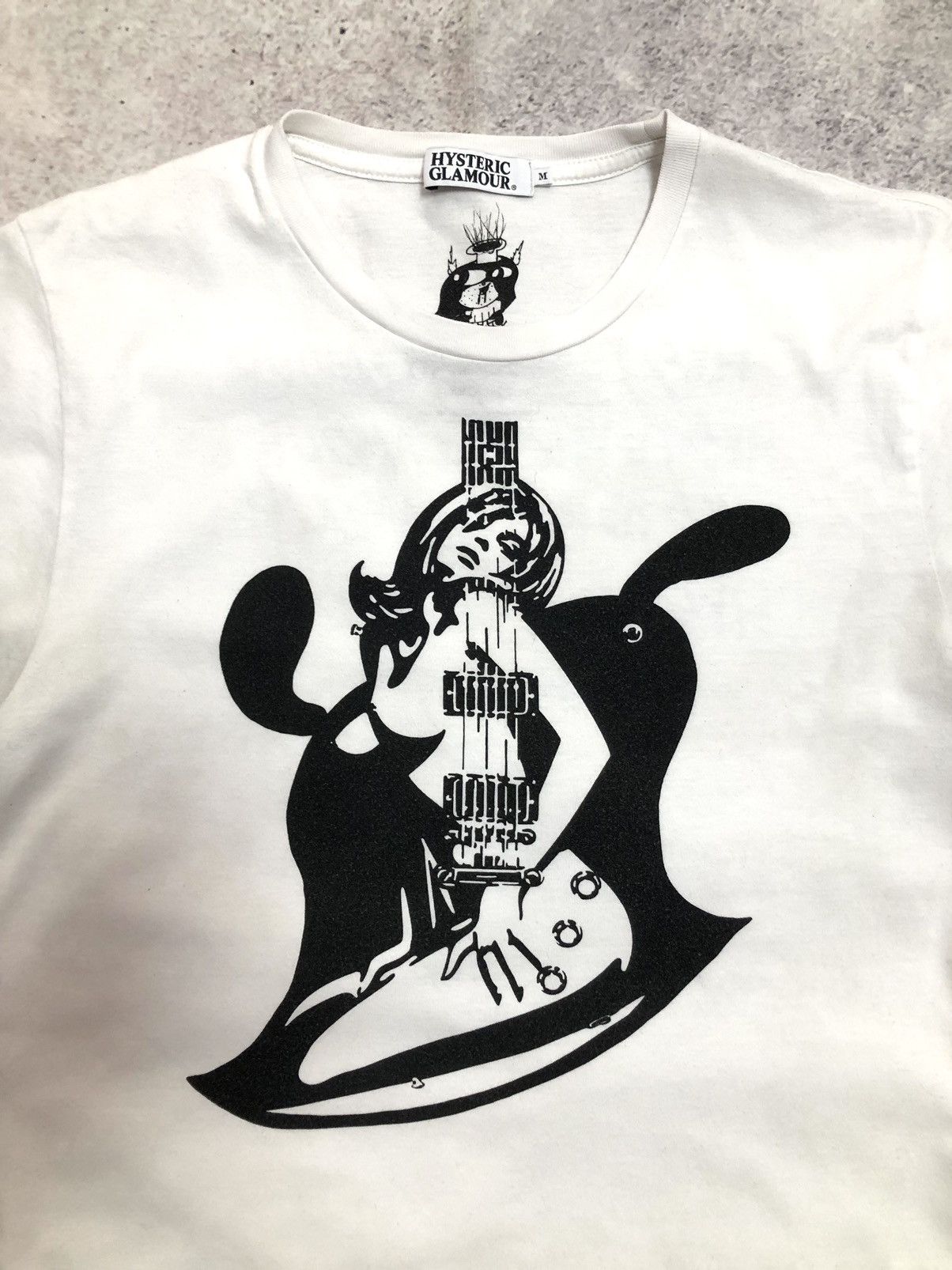 Hysteric Glamour × If Six Was Nine × Number (N)ine Hysteric Glamour x Skoloct 30th Anniversary Guitar Girl Tee Size US M / EU 48-50 / 2 - 2 Thumbnail