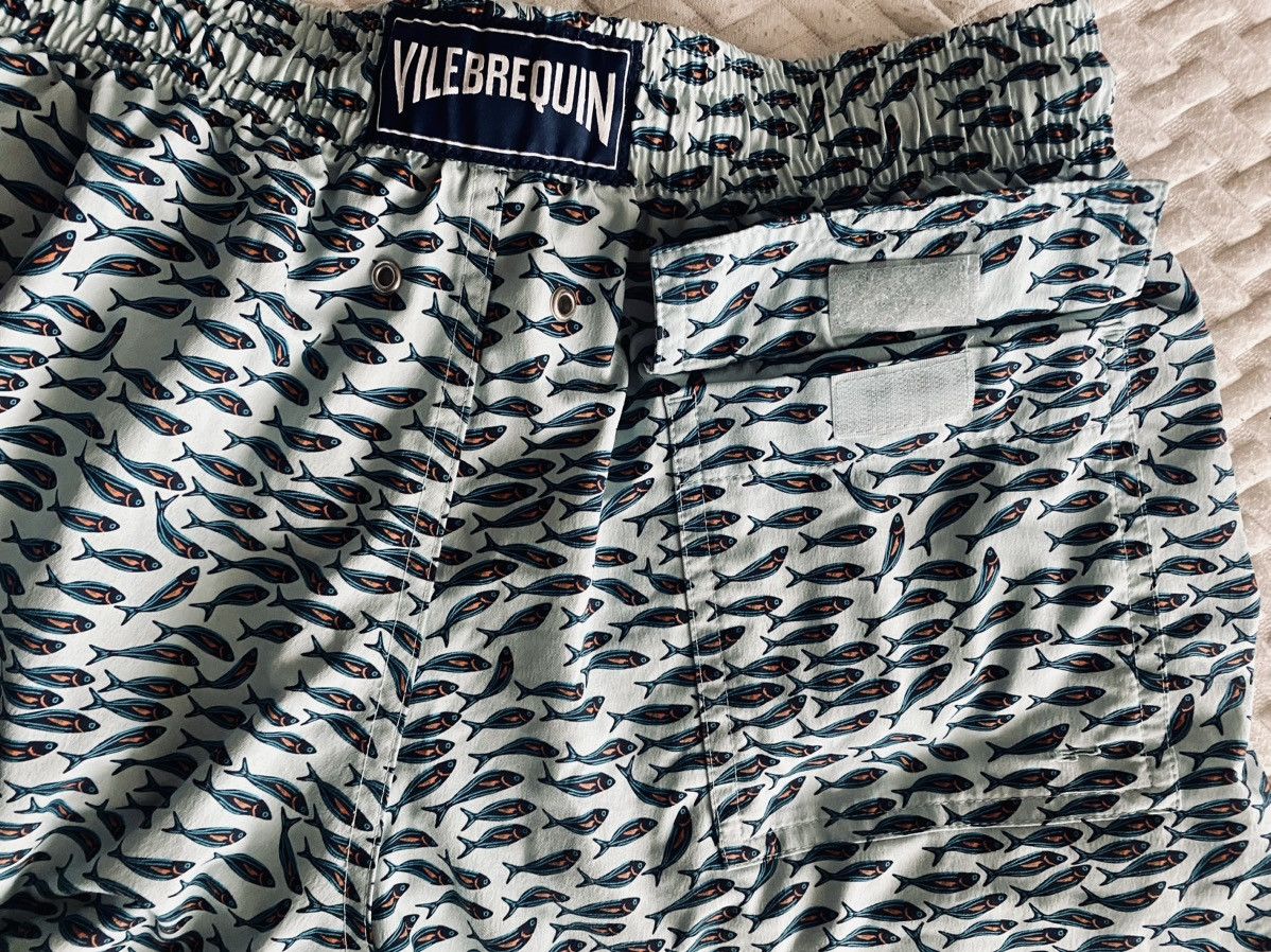 Vilebrequin VILEBREQUIN GULF STREAM STRETCH SWIM SHORTS IN THALASSA M Size US 33 - 11 Thumbnail