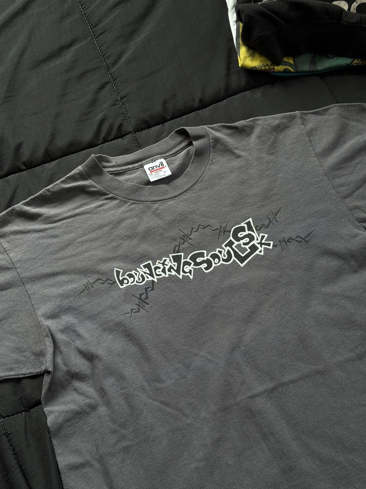 Vintage Vintage bouncing soul shirt 90s - philosopher 40oz Size US L / EU 52-54 / 3 - 3 Thumbnail