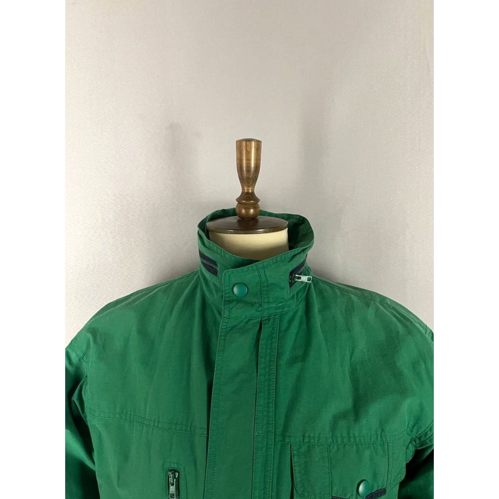 Paul & Shark Paul & Shark Jacket Mens Hiking Full Zip Green Cotton Bomber Jacket mid-length Regular Jacket Size US M / EU 48-50 / 2 - 4 Thumbnail