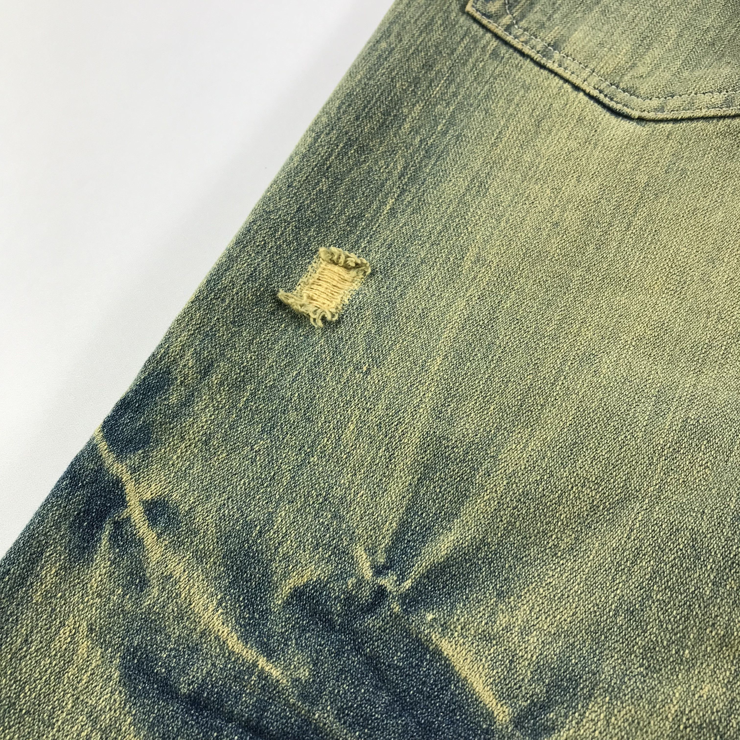 Japanese Brand Japanese Brand Limited Jeans Mud Wash Distressed Denim Size US 32 / EU 48 - 8 Thumbnail