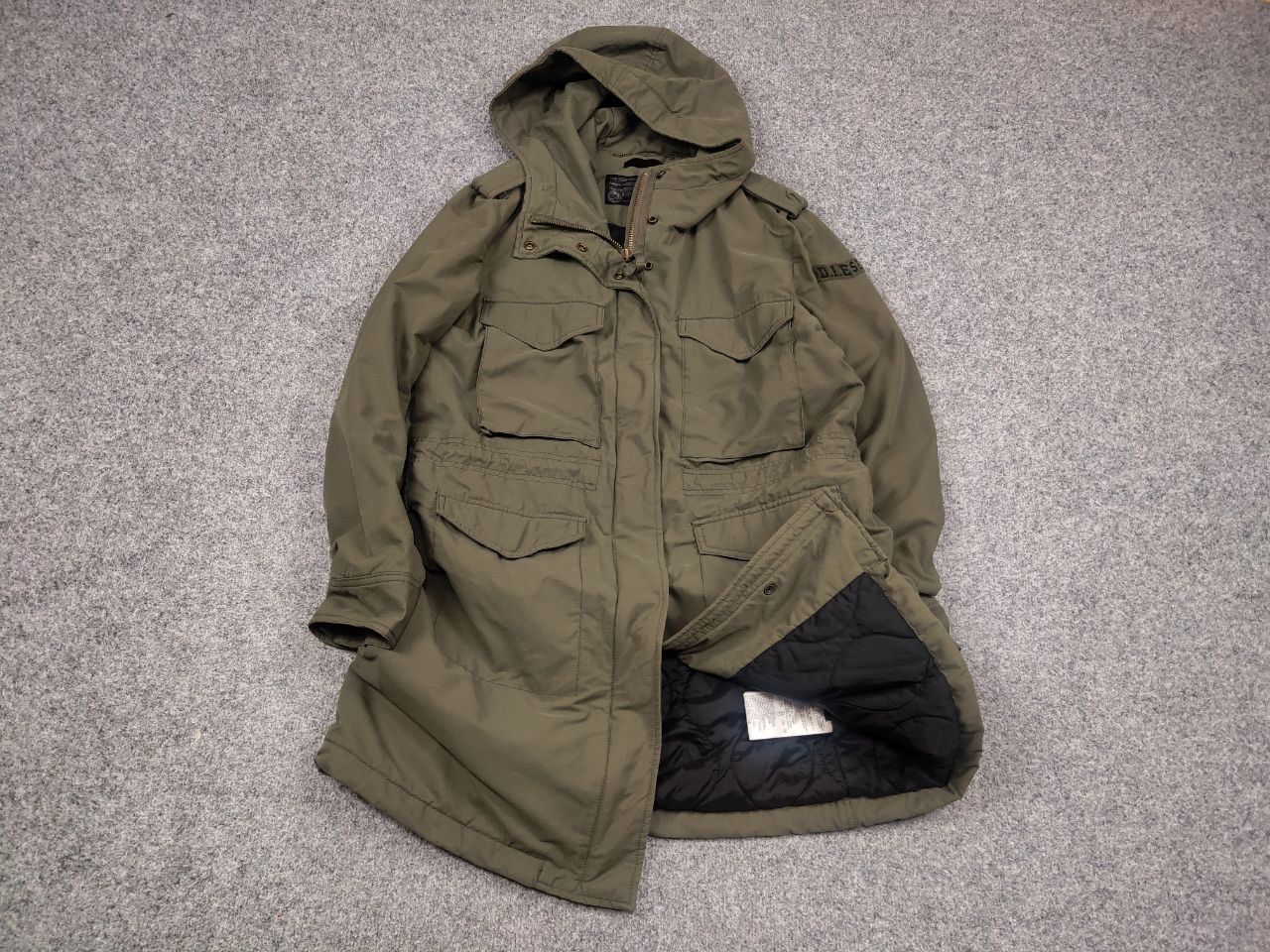 Diesel Diesel superior protection Military M65 Parka hoodie jacket Size L / US 10 / IT 46 - 2 Thumbnail