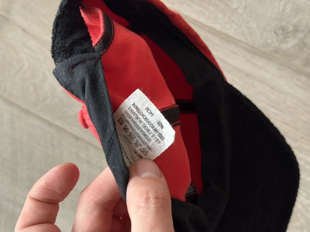 O'Neill Vintage 90s O’Neill Fleece Hat Cap Red Black Skate Surf Snow Size ONE SIZE - 7 Thumbnail