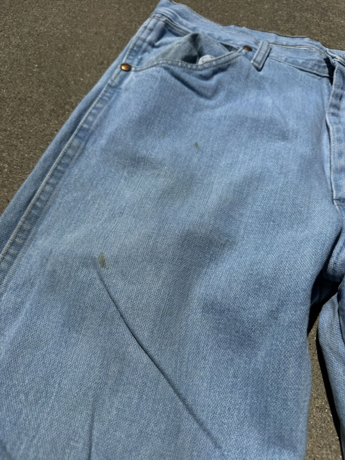 Wrangler Wrangler Jeans Light Wash 33x32 Size US 33 - 3 Thumbnail