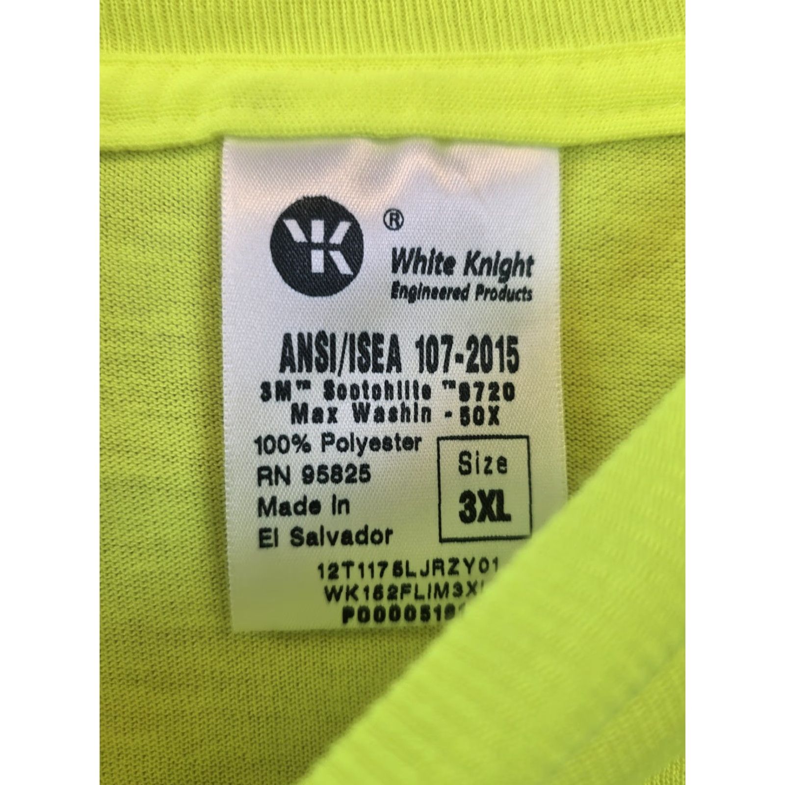 Red Kap Red Kap High Visibility Long Sleeve Reflective Shirt - Yellow - 3XL Unisex Shirt Size US XXL / EU 58 / 5 - 6 Thumbnail
