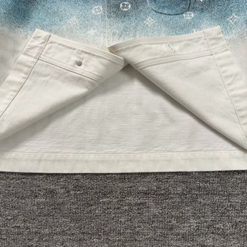 Louis Vuitton Louis Vuitton Blue starry sky splashes ink on denim shirt 2 Size US M / EU 48-50 / 2 - 3 Thumbnail