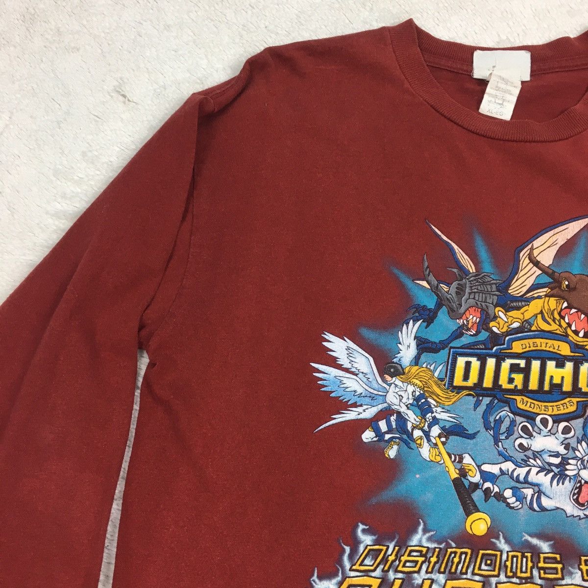 Cartoon Network × Nintendo × Vintage Vintage 2000 Digimon Long Sleeve Size US M / EU 48-50 / 2 - 5 Thumbnail