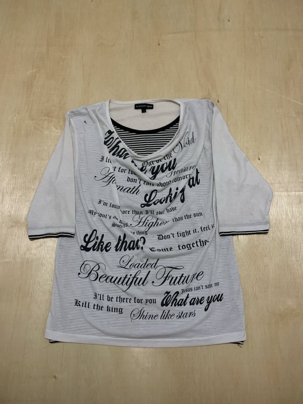 Hysteric Glamour × If Six Was Nine × Japanese Brand Double Layer Detectibe Struct Ifsixwasnine Lgb Style style Size US L / EU 52-54 / 3 - 1 Thumbnail