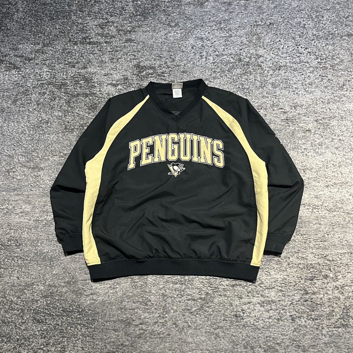NHL Vintage Pittsburgh Penguins NHL Logo Pullover Windbreaker Size US L / EU 52-54 / 3 - 1 Thumbnail
