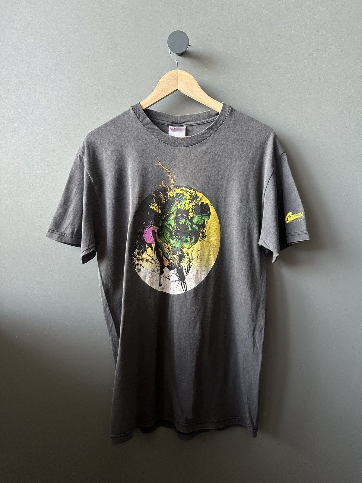 Hanes Vintage Marvel Comics Hulk vs Wolverine Graphic Tee Size US M / EU 48-50 / 2 - 1 Thumbnail