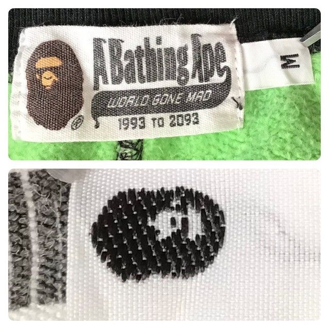 Bape BAPE Neon 1st camo green sweat pants a bathing ape ★size M Size US 32 / EU 48 - 7 Thumbnail