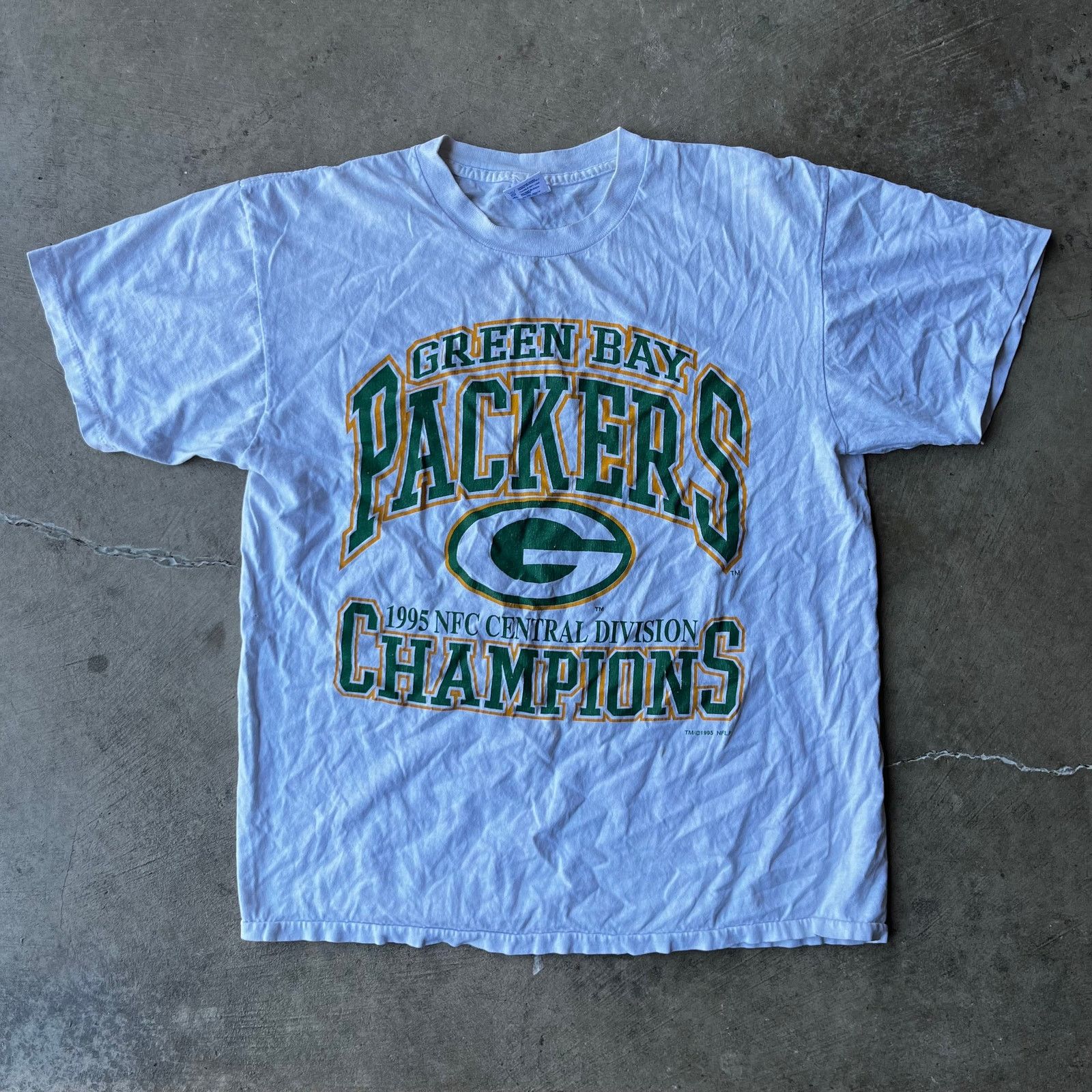 Vintage VINTAGE GREEN BAY PACKERS 1995 NFC CHAMPIONS SHIRT LARGE Size US L / EU 52-54 / 3 - 1 Thumbnail