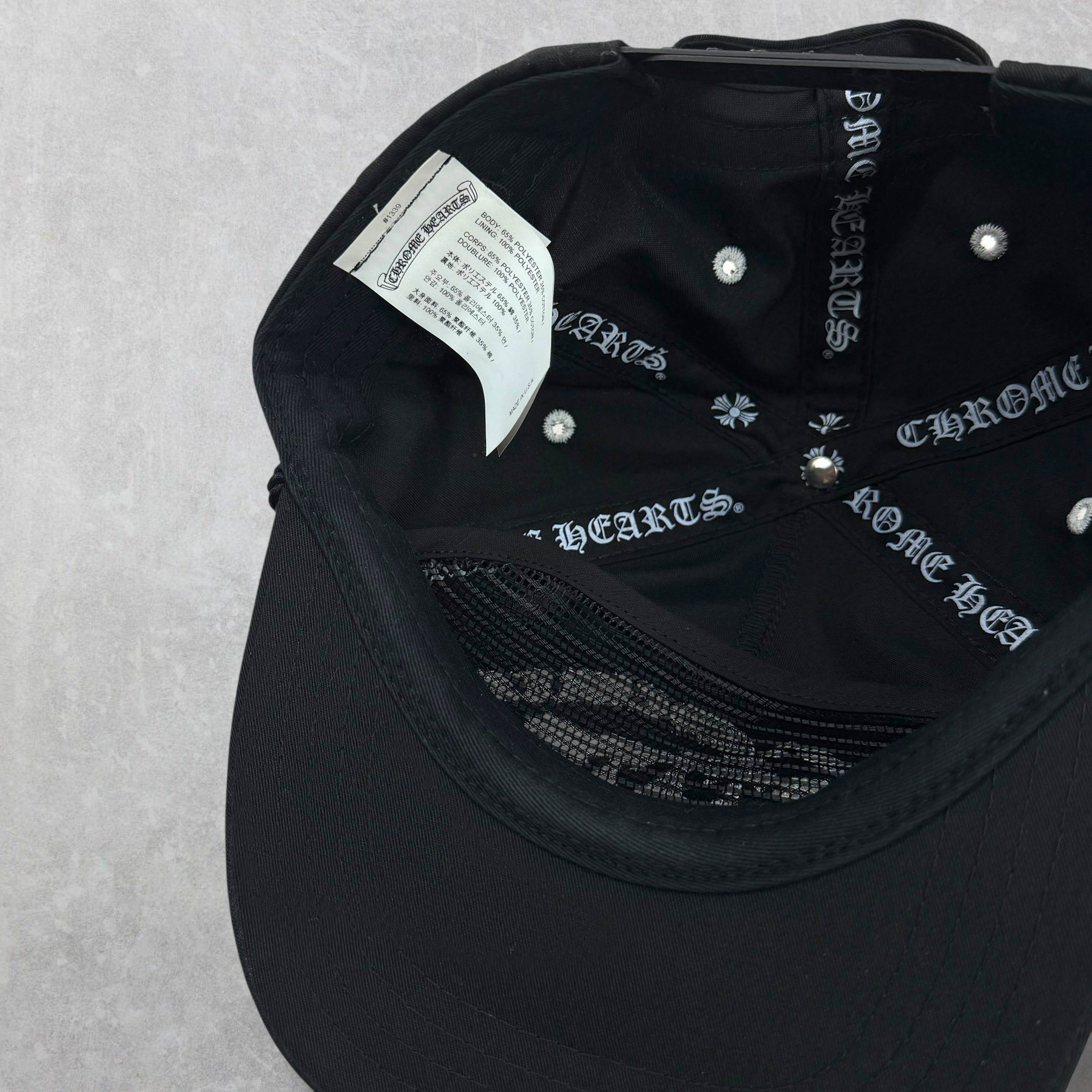 Chrome Hearts Chrome Hearts Gas Station Black Hat Size ONE SIZE - 4 Thumbnail