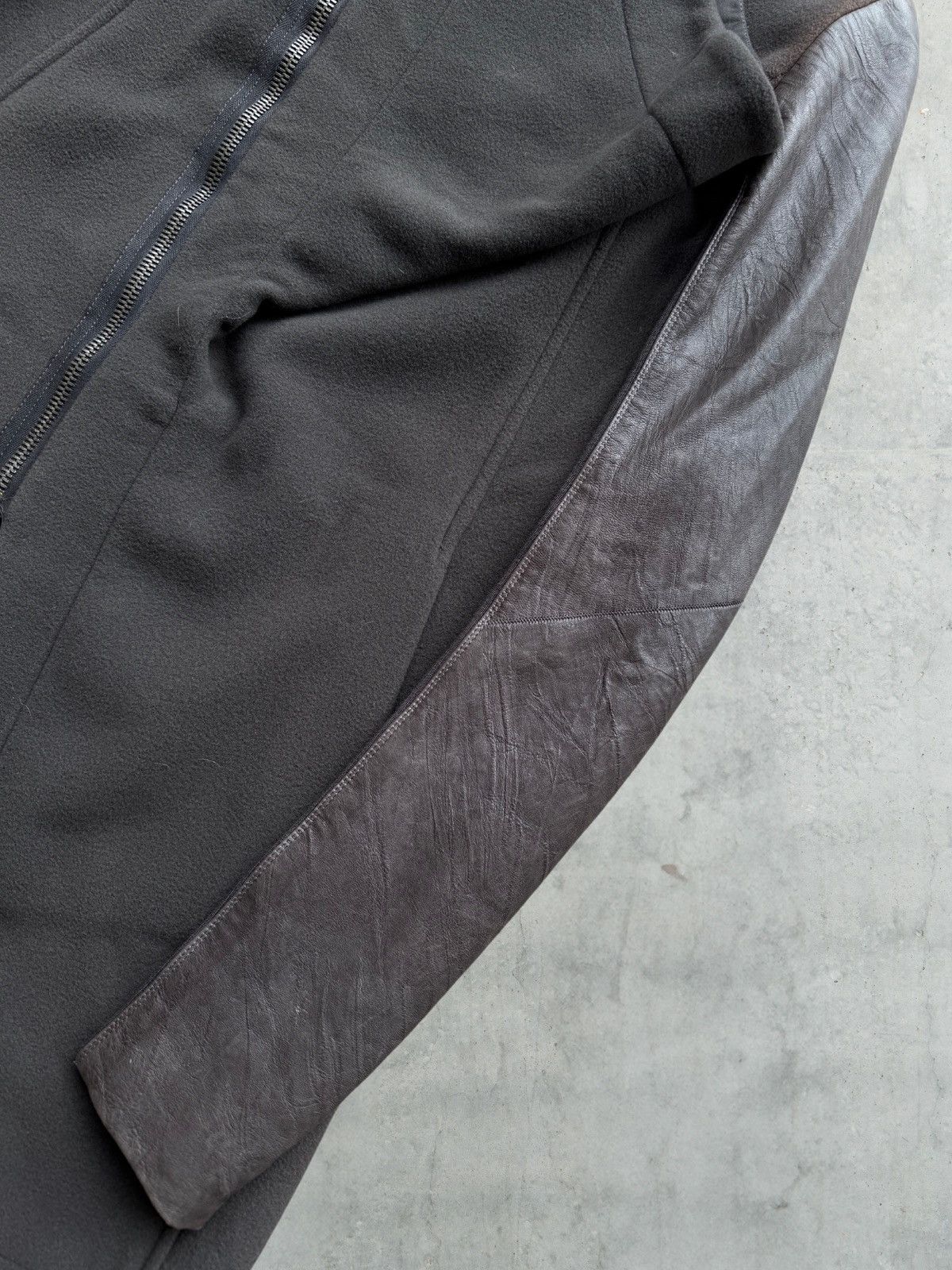 Rick Owens Rick Owens Plinth A/W 13 Funnel Neck Wool Coat Size US M / EU 48-50 / 2 - 4 Thumbnail