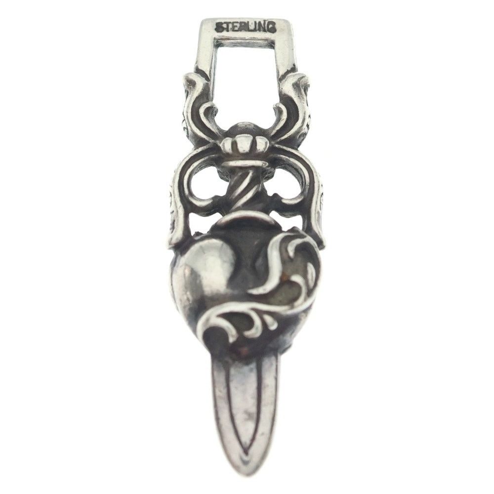 Chrome Hearts CHROME HEARTS Dagger Heart Pendant Silver BCA243 Size ONE SIZE - 2 Thumbnail