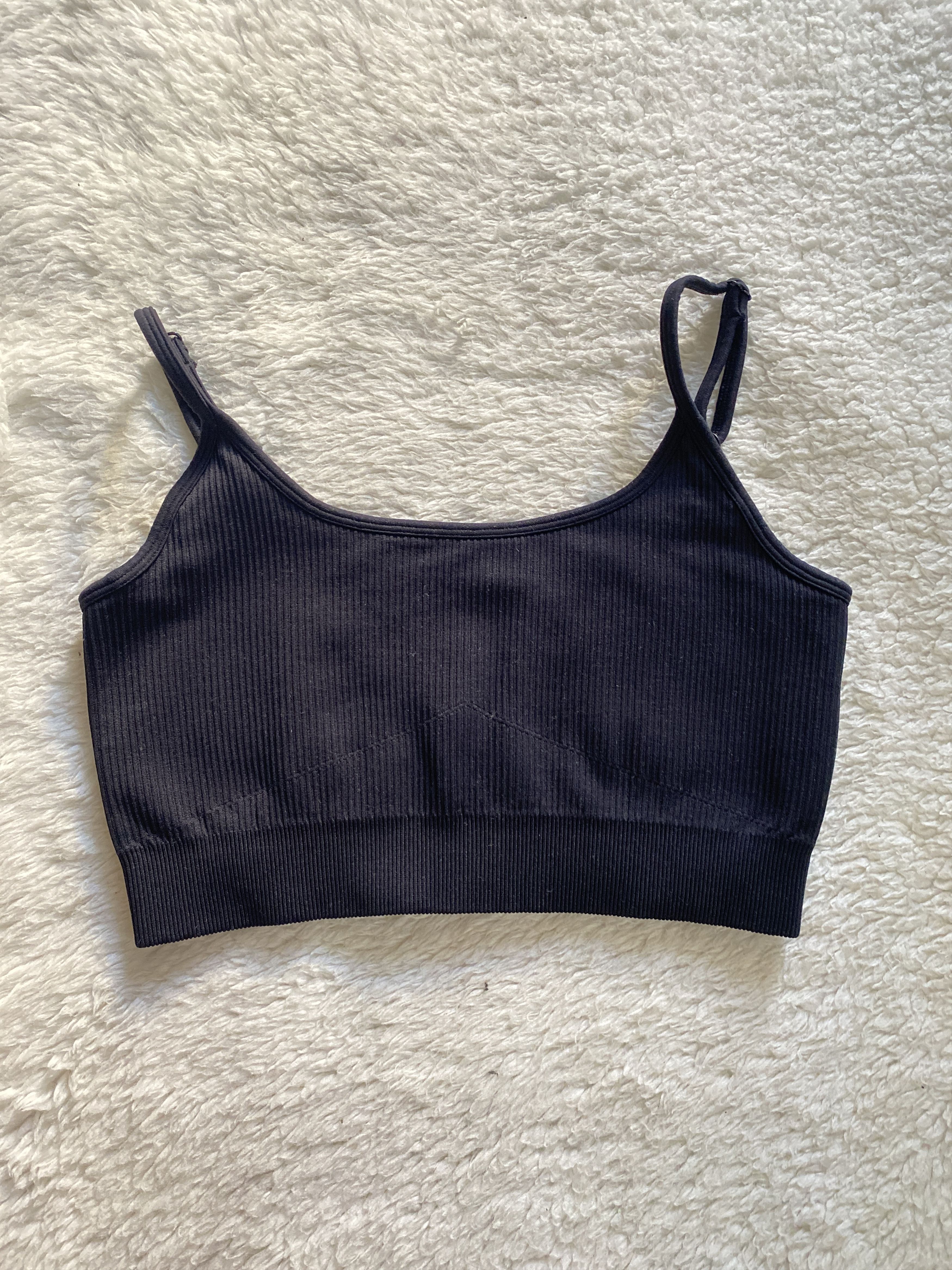 Other OQQ Women’s Ribbed Scoop Neck Sports Bra Size S / US 4 / IT 40 - 1 Thumbnail