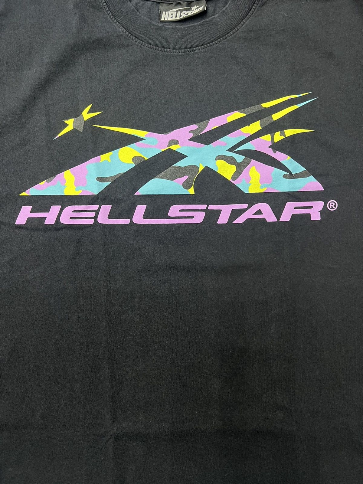 HELLSTAR Hellstar Sports Camo Logo T-Shirt Size US XXL / EU 58 / 5 - 2 Thumbnail