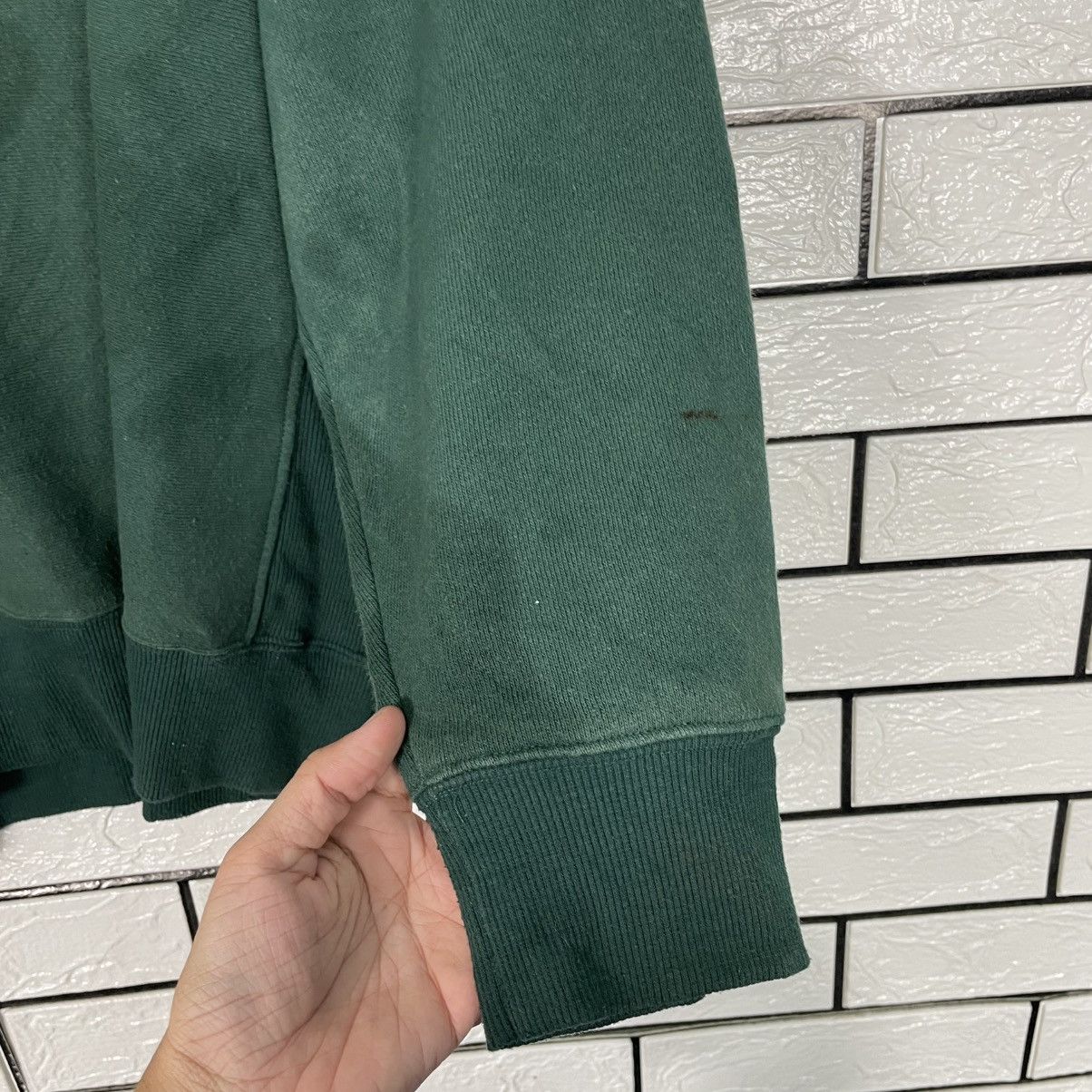 Japanese Brand Michigan Crewneck Green Sweatshirt Size US L / EU 52-54 / 3 - 9 Thumbnail