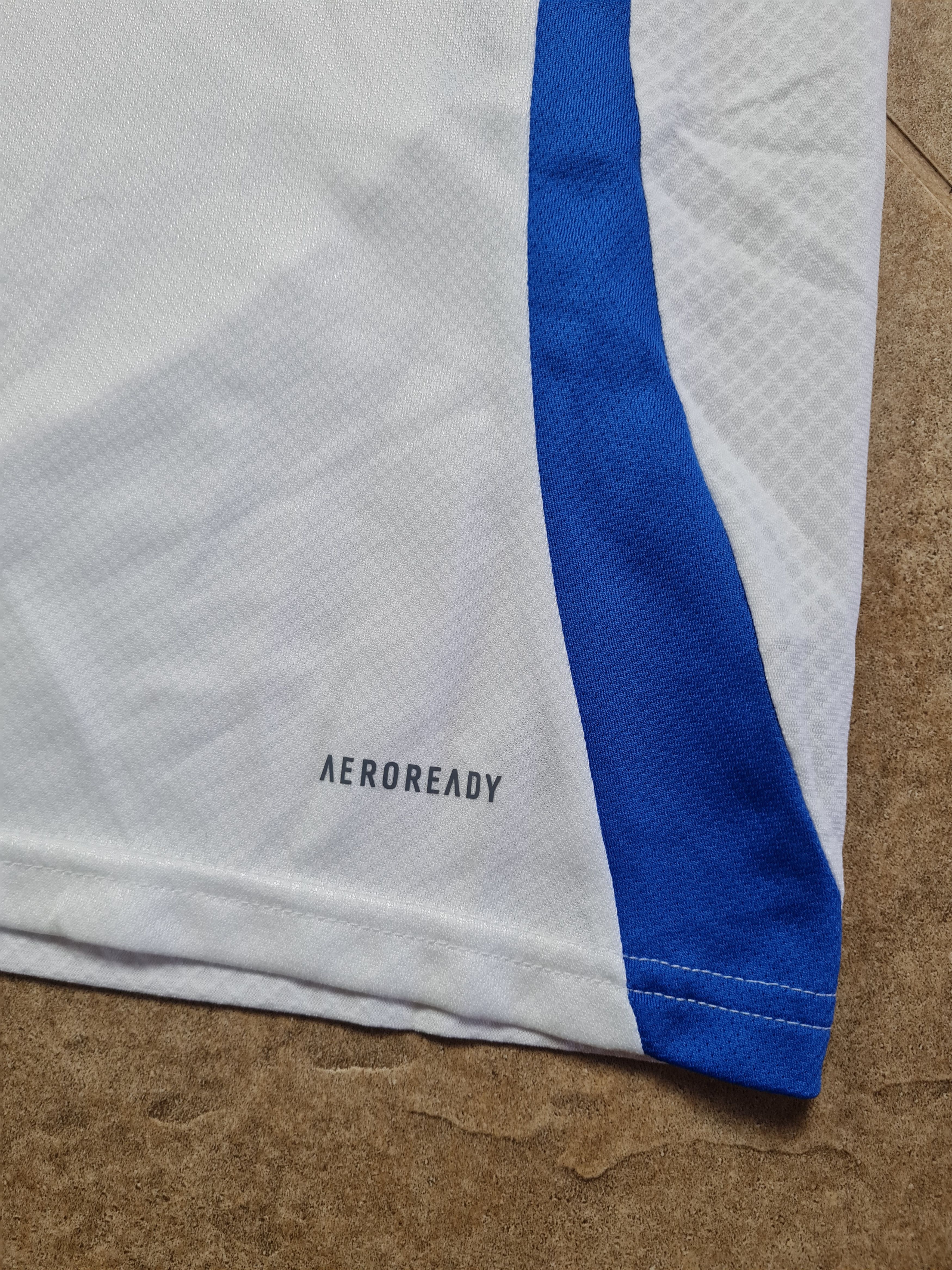 Jersey Leeds United Home Soccer Shirt 2024/2025 Adidas Sz M