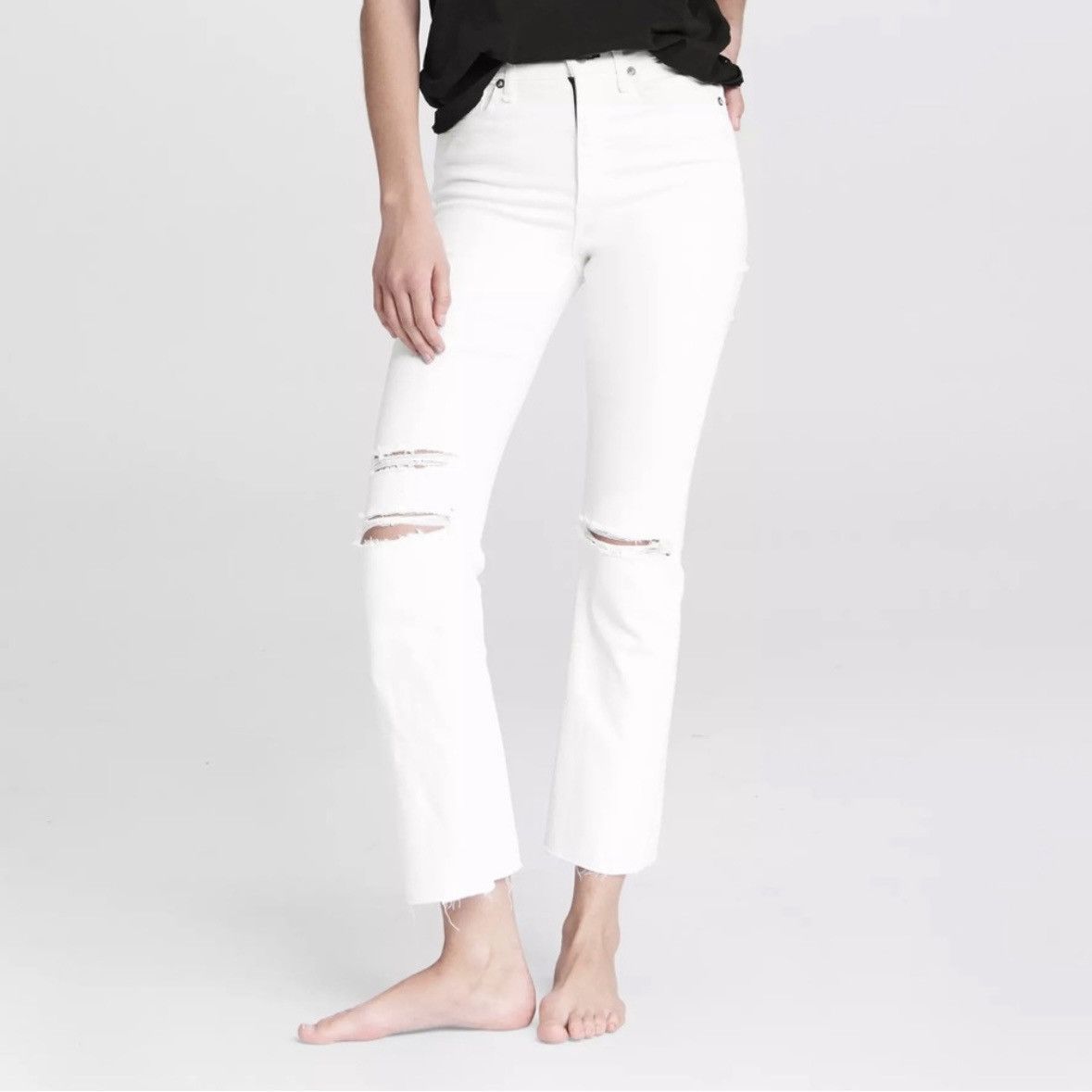 Rag & Bone rag & bone Nina High Rise Ankle Flare Size 26" / US 2 / IT 38 - 8 Thumbnail