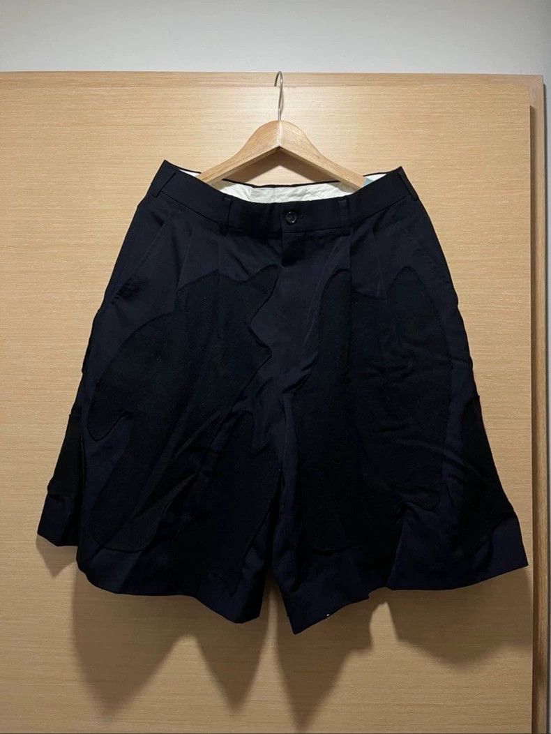 Comme des Garcons Comme Des Garcons size M Black wool shorts Size US 27 - 1 Thumbnail
