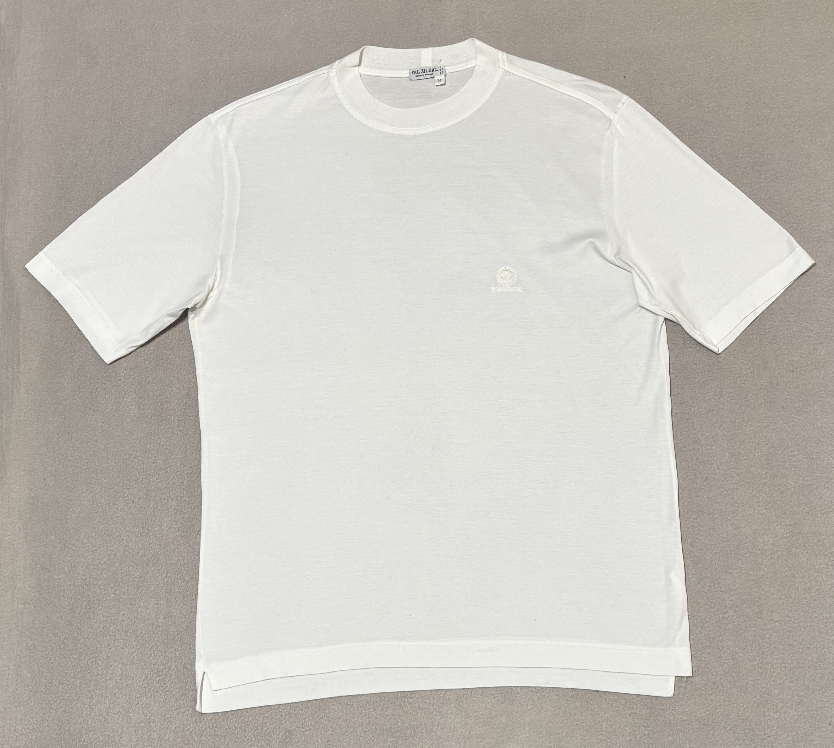Pal Zileri Pal Zileri vintage White T-shirt Size. M Size US M / EU 48-50 / 2 - 5 Thumbnail