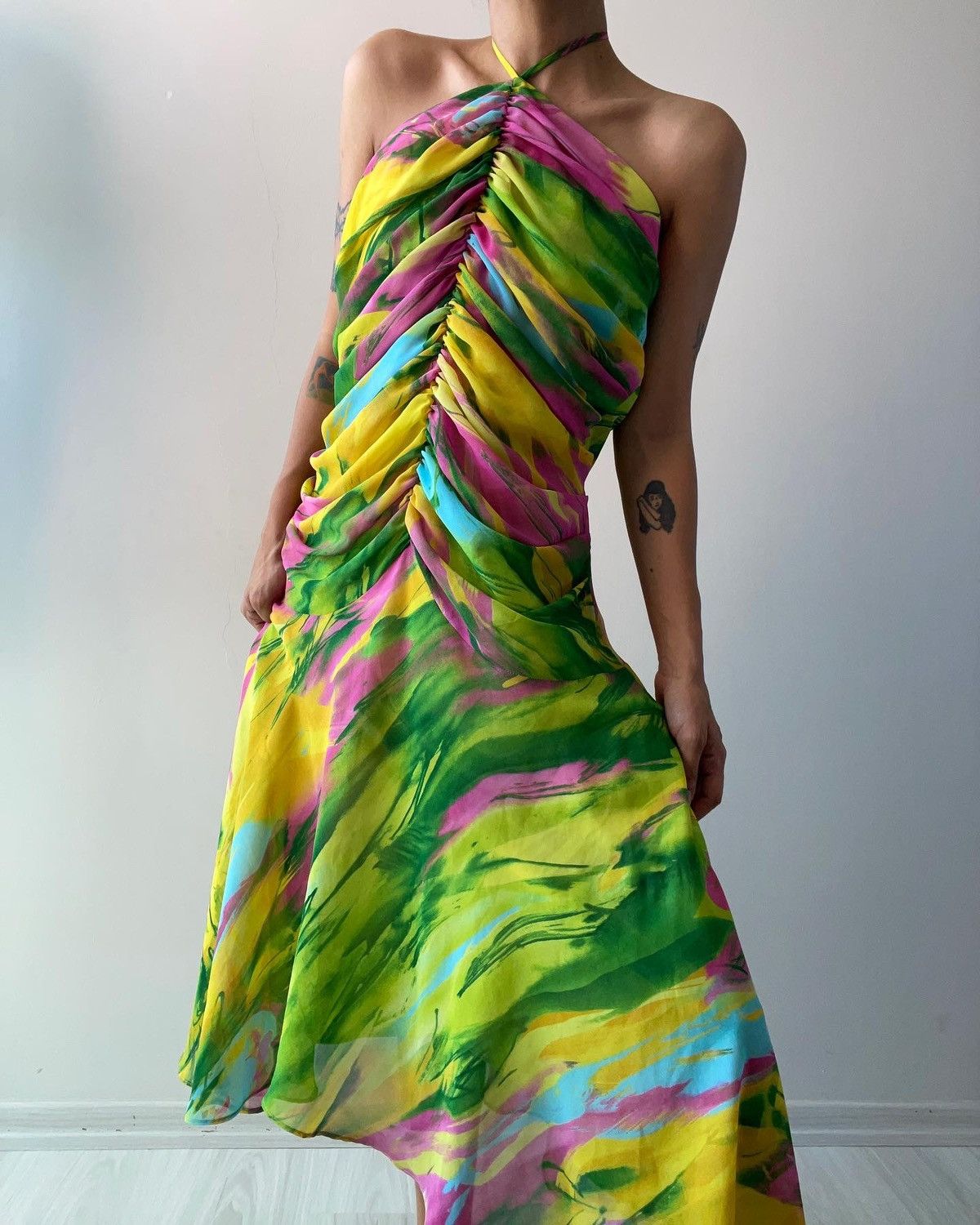 Vintage Y2k dress Size L / US 10 / IT 46 - 2 Thumbnail