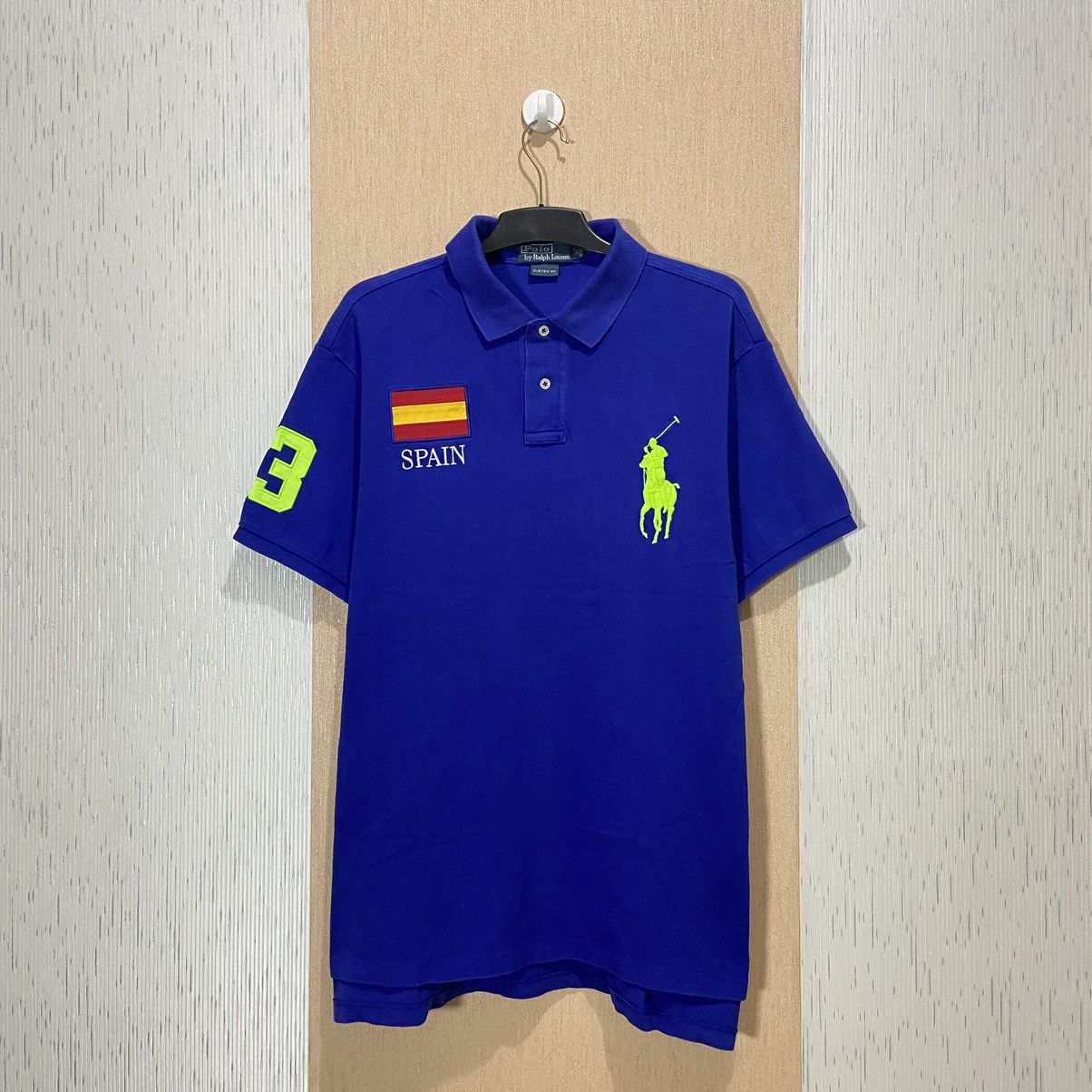 Polo Ralph Lauren Ralph Lauren Spain Big Pony Polo Shirt Size US XL / EU 56 / 4 - 1 Thumbnail