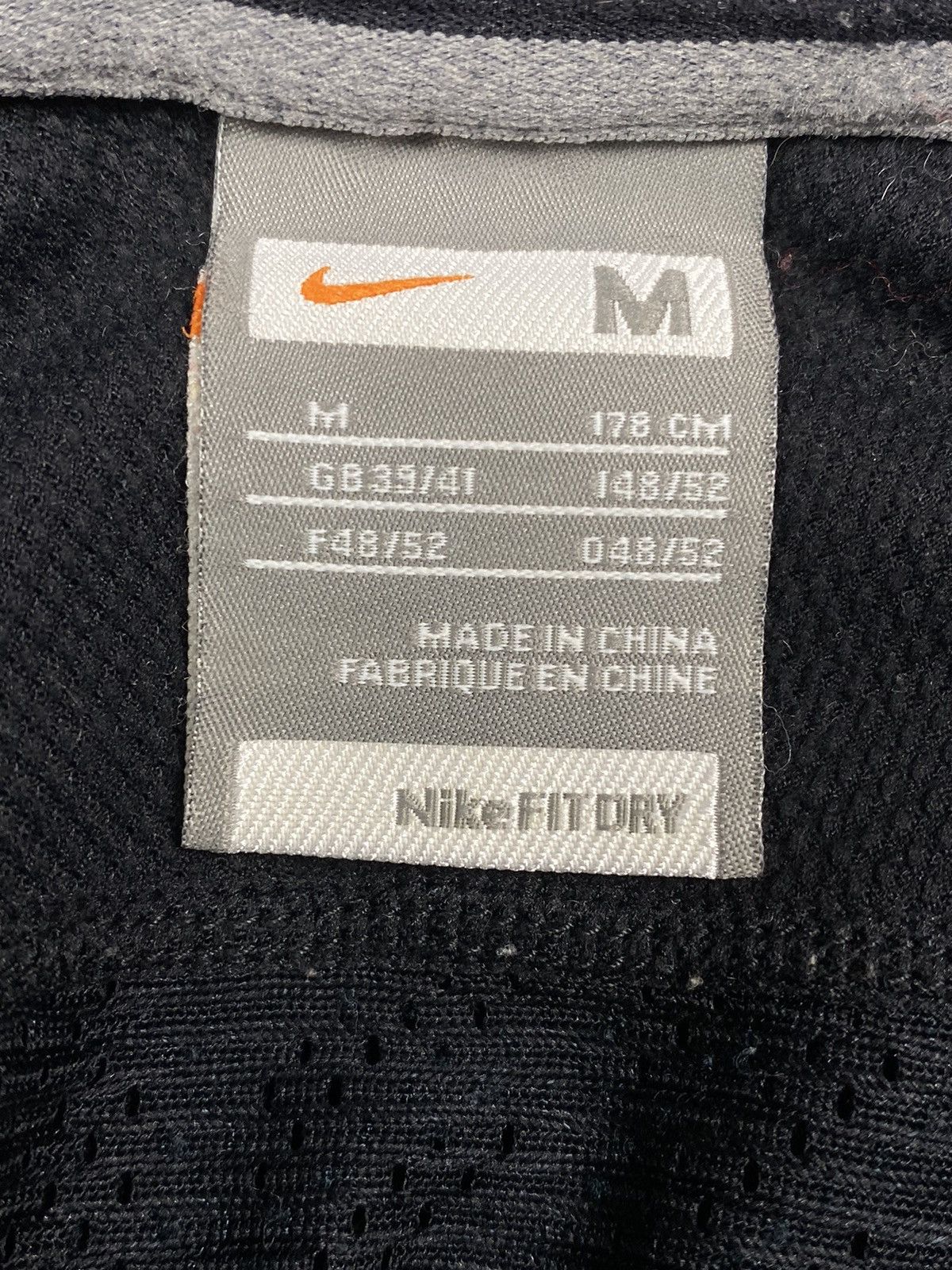 Nike × Vintage Vintage 00s Nike Y2K Drill Tee Size US M / EU 48-50 / 2 - 13 Thumbnail