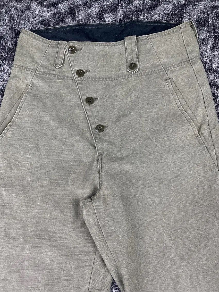 Japanese Brand Assymetrical Buttonfly Pant Size US 32 / EU 48 - 6 Thumbnail