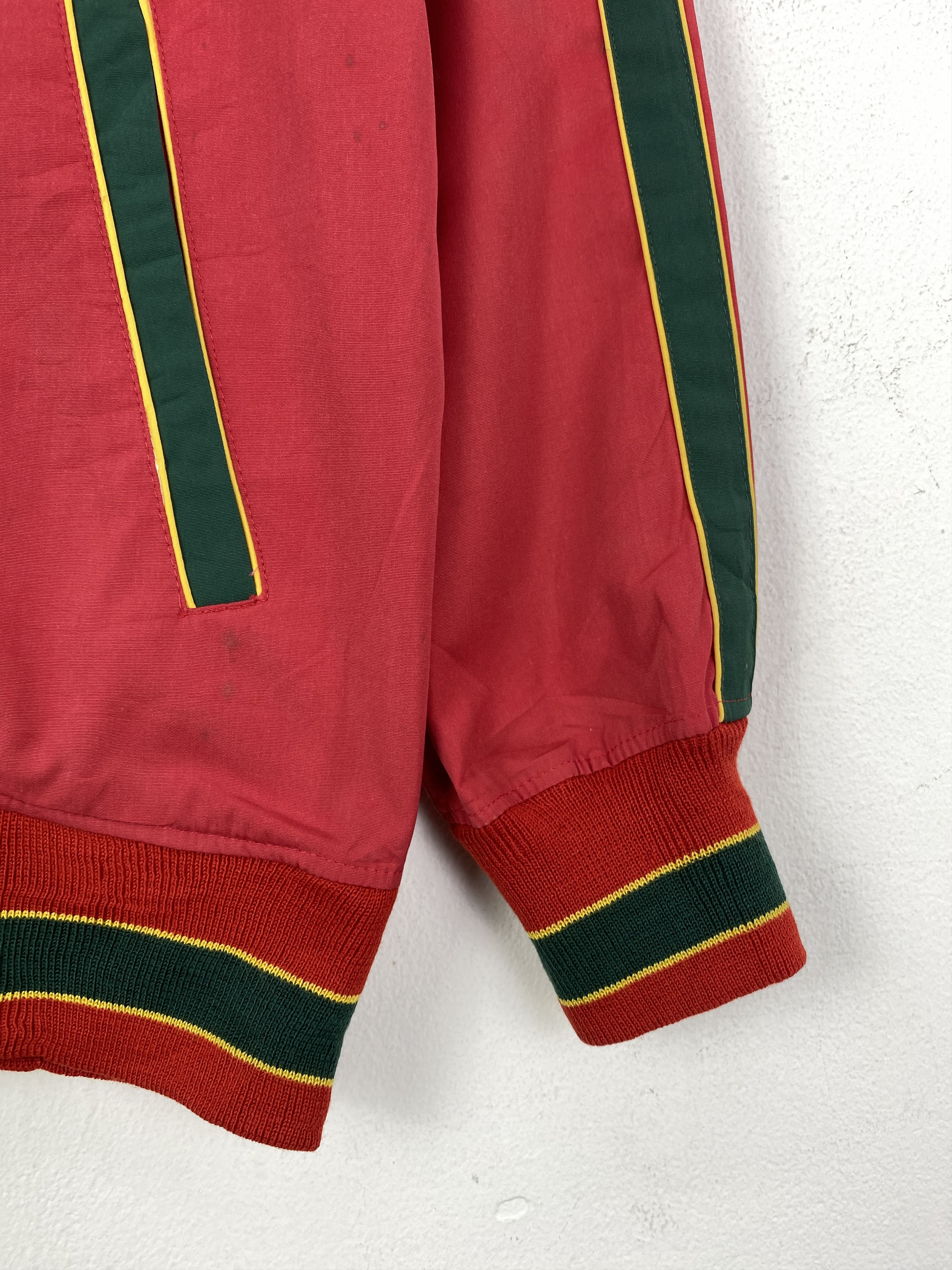 Japanese Brand Vintage Japanese Brand Red Track Jacket JA0205 Size US M / EU 48-50 / 2 - 8 Thumbnail