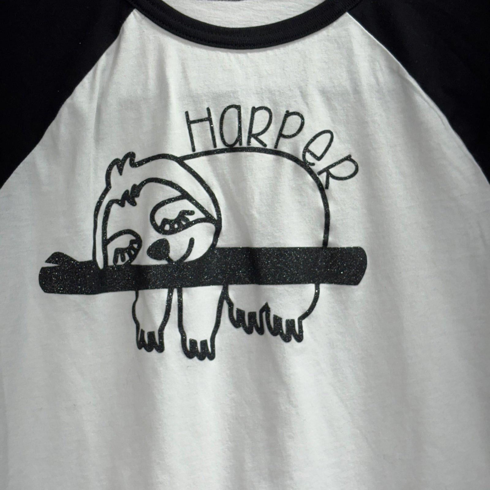Athletic Works Athletic Works Sloth Graphic Raglan T-Shirt Size Large Size L / US 10 / IT 46 - 2 Thumbnail