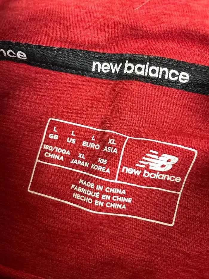 New Balance Liverpool Training Shirt 2017 2018 Drill Top Jersey 1/4 Zip Size US L / EU 52-54 / 3 - 5 Thumbnail