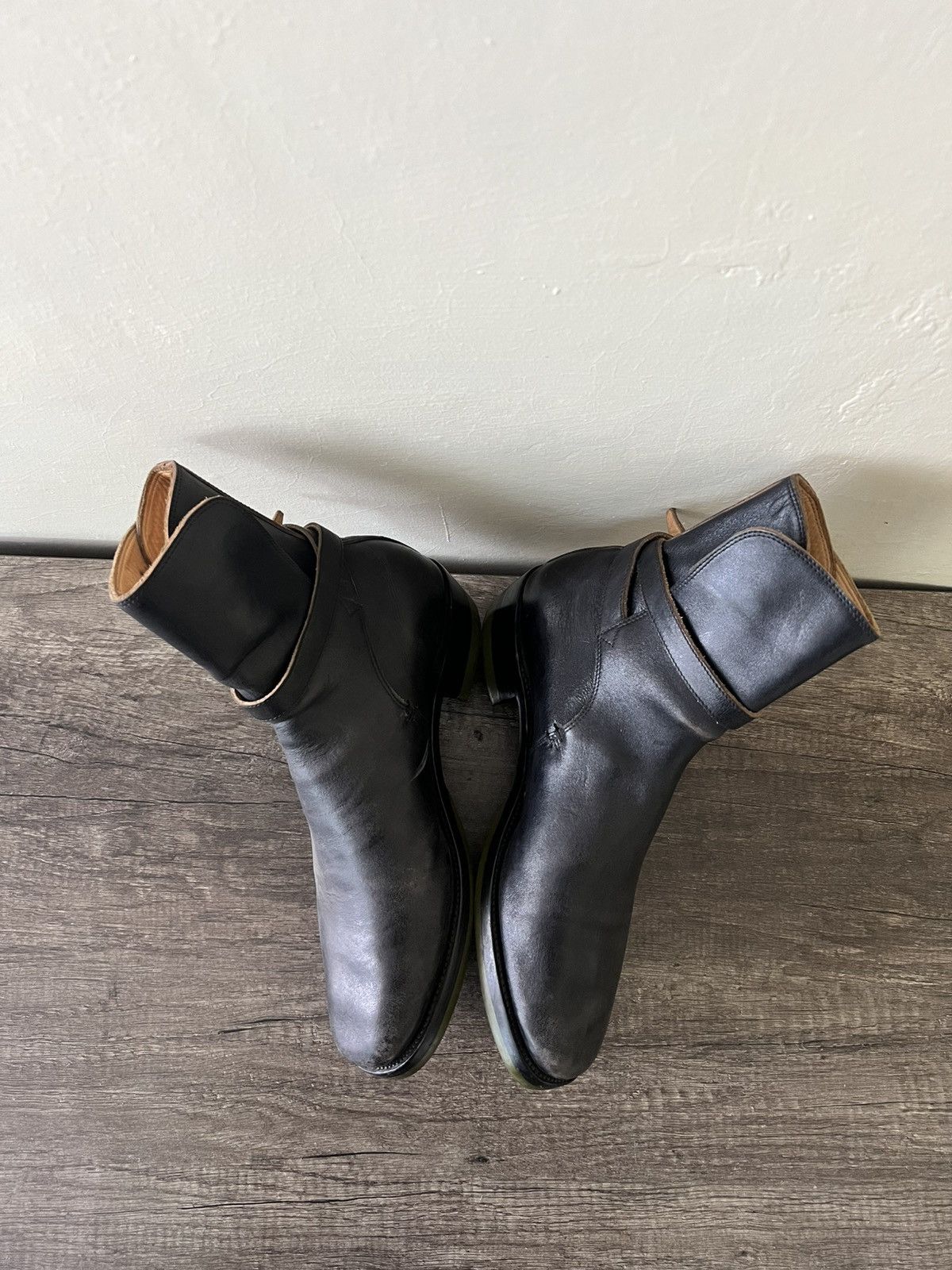 Japanese Brand XBXS JODHPUR HORSEBUTT BOOTS LIKE CLINCH Size US 10 / EU 43 - 8 Thumbnail