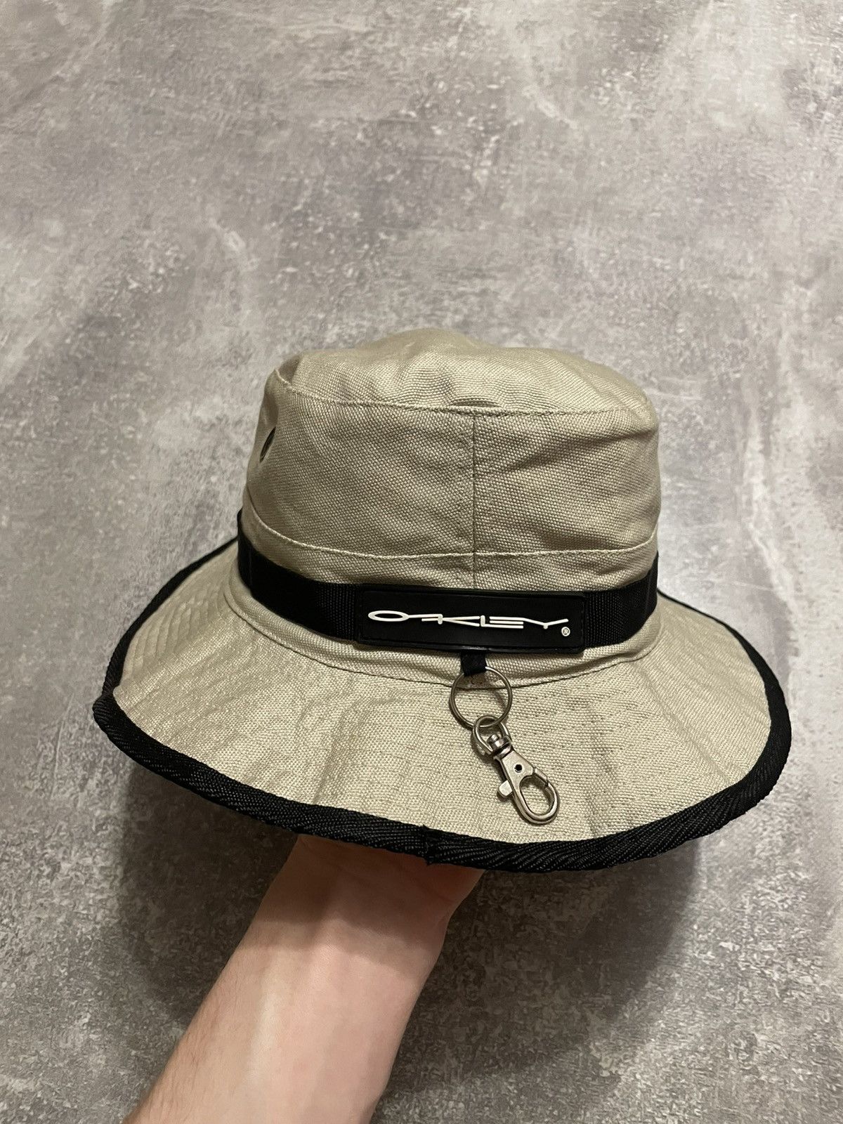 Oakley × Vintage Vintage Oakley Software Outdoor Panama Bucket Hat 90s Size ONE SIZE - 12 Thumbnail