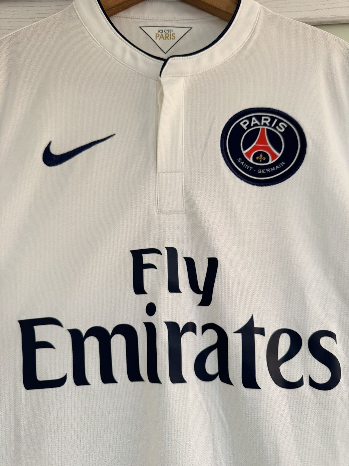 Nike PSG Paris Saint Germain 2014-2015 Away Soccer Jersey Kit Size US S / EU 44-46 / 1 - 5 Thumbnail