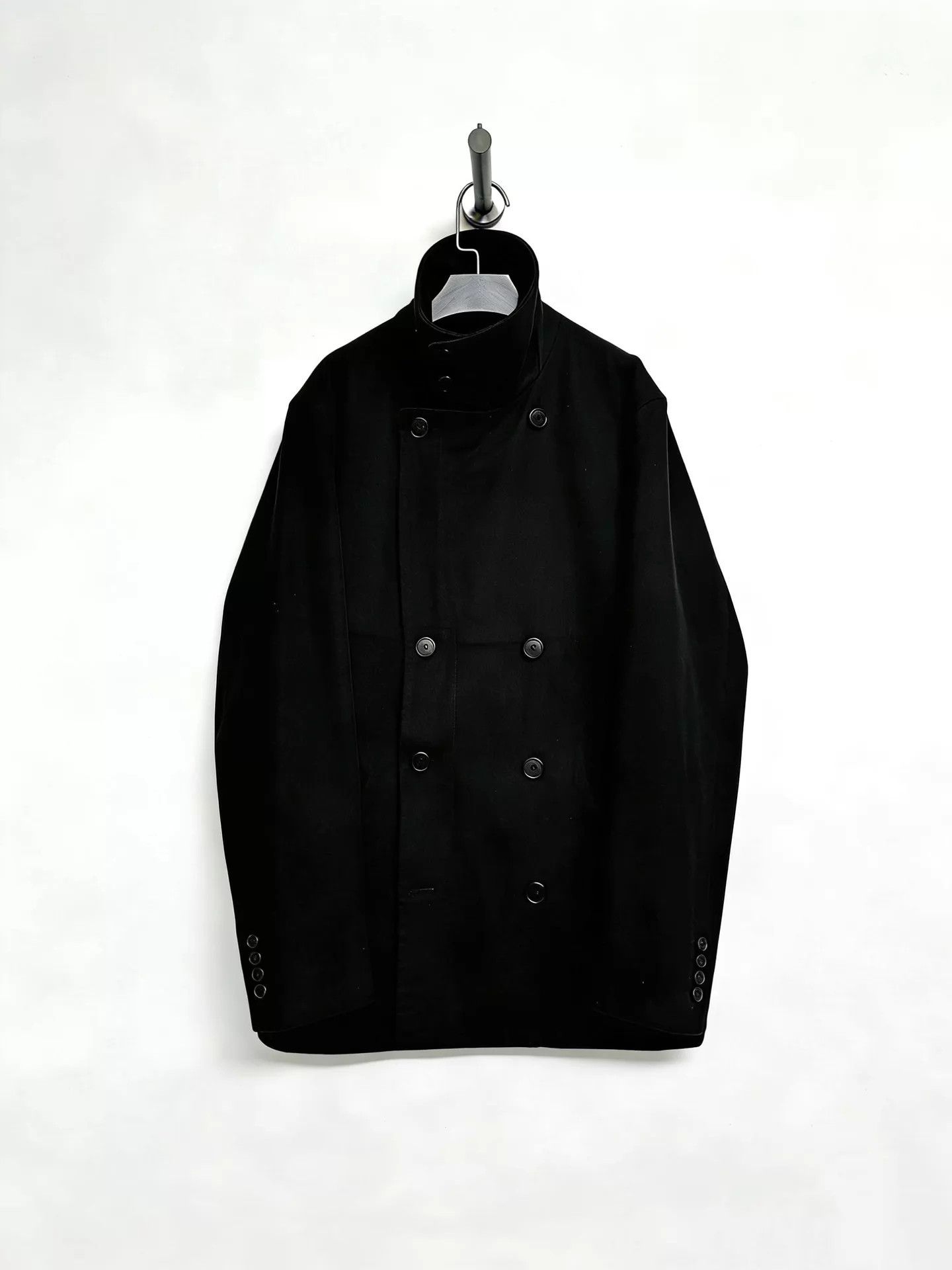 Dirk Bikkembergs Dirk Bikkembergs Antwerp Six Double-Breasted Stand Collar Jacket Size US L / EU 52-54 / 3 - 2 Thumbnail