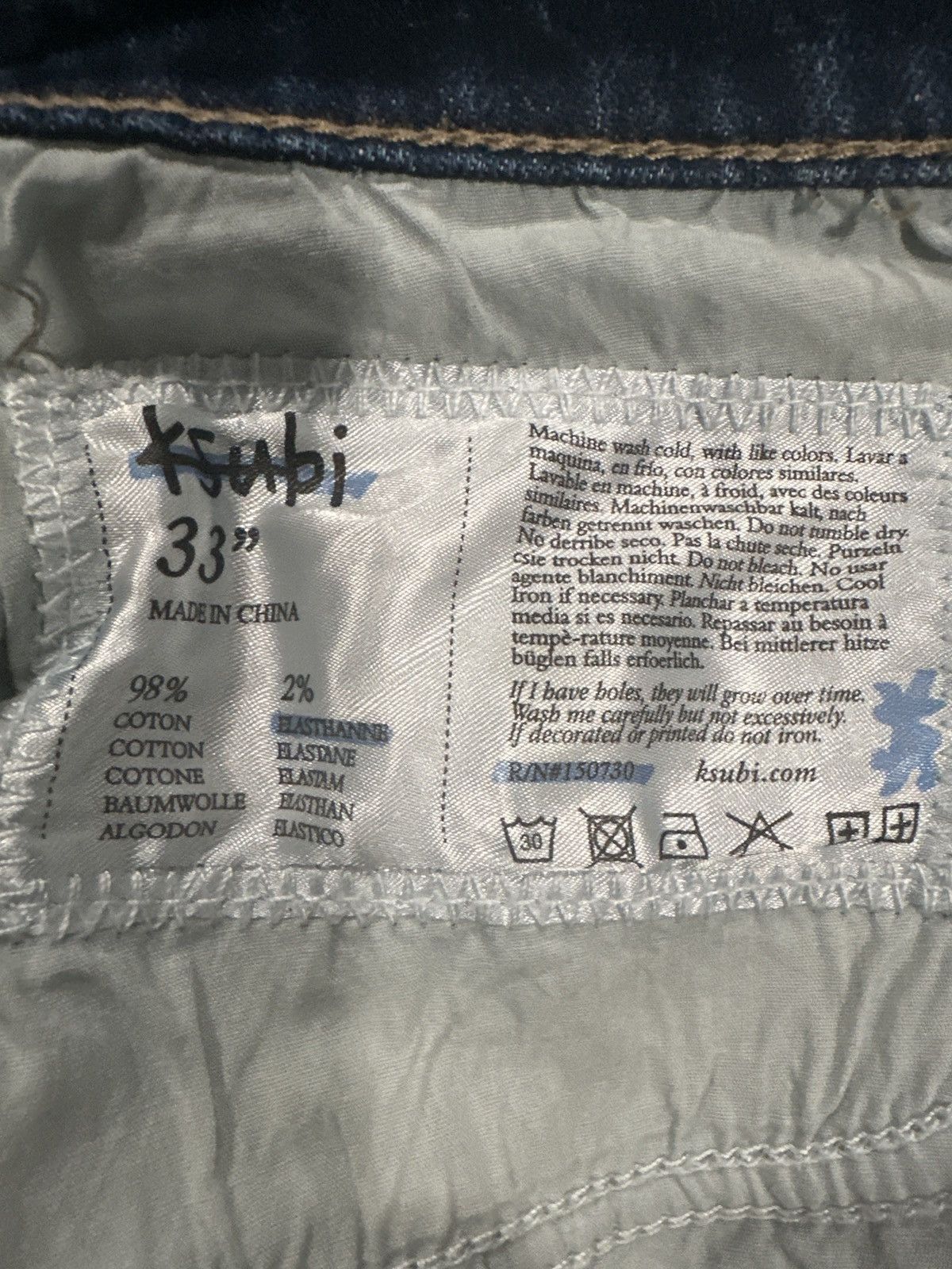 Ksubi Ksubi jeans Size US 33 - 3 Thumbnail