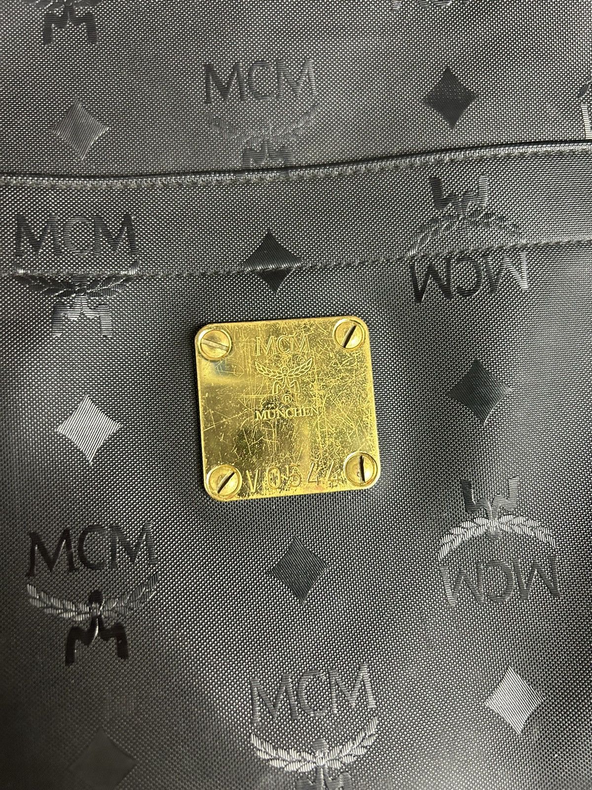MCM Vintage MCM Big Shopper Rubber Tote Size ONE SIZE - 2 Thumbnail