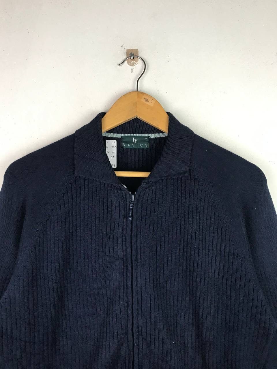 Issey Miyake × Japanese Brand × Vintage Vintage Issey Miyake IY Basics Full Zipper Knit Jacket Size US M / EU 48-50 / 2 - 3 Thumbnail