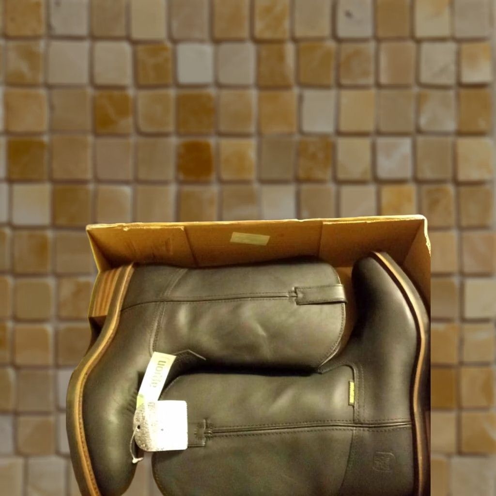 Dan Post DAN POST Boots EW Waterproof Leather 12 Inch Work Brown Boots Mens Size 10.5 Size US 11 / EU 44 - 1 Preview