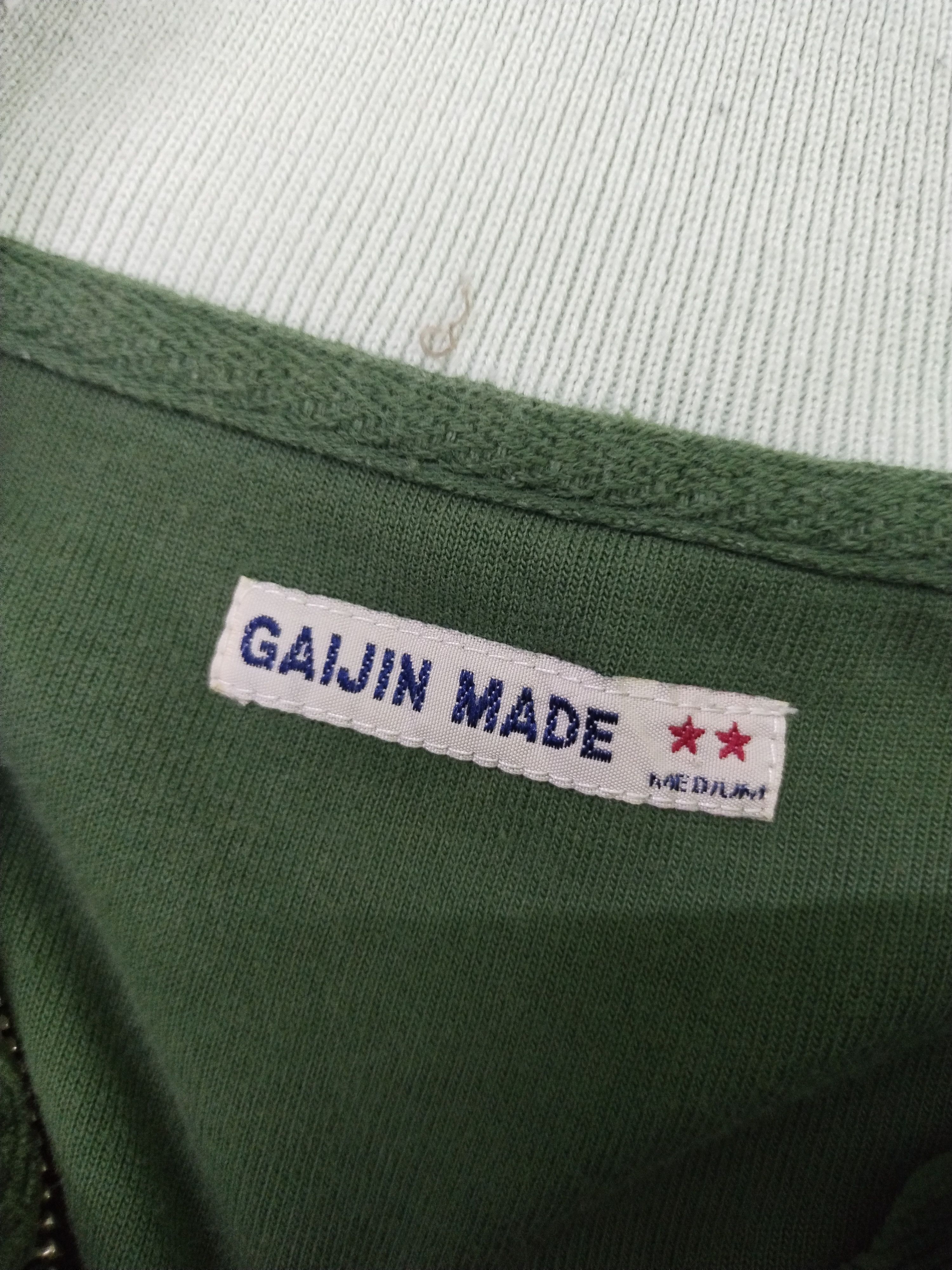 Blue Blue Japan Vintage Green Corduroy Zipper Gaijin Made Sweater Size US M / EU 48-50 / 2 - 11 Thumbnail