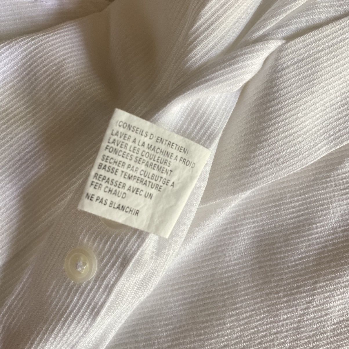 Givenchy GIVENCHY White Long Sleeve Button-Up Shirt Size US XL / EU 56 / 4 - 18 Thumbnail