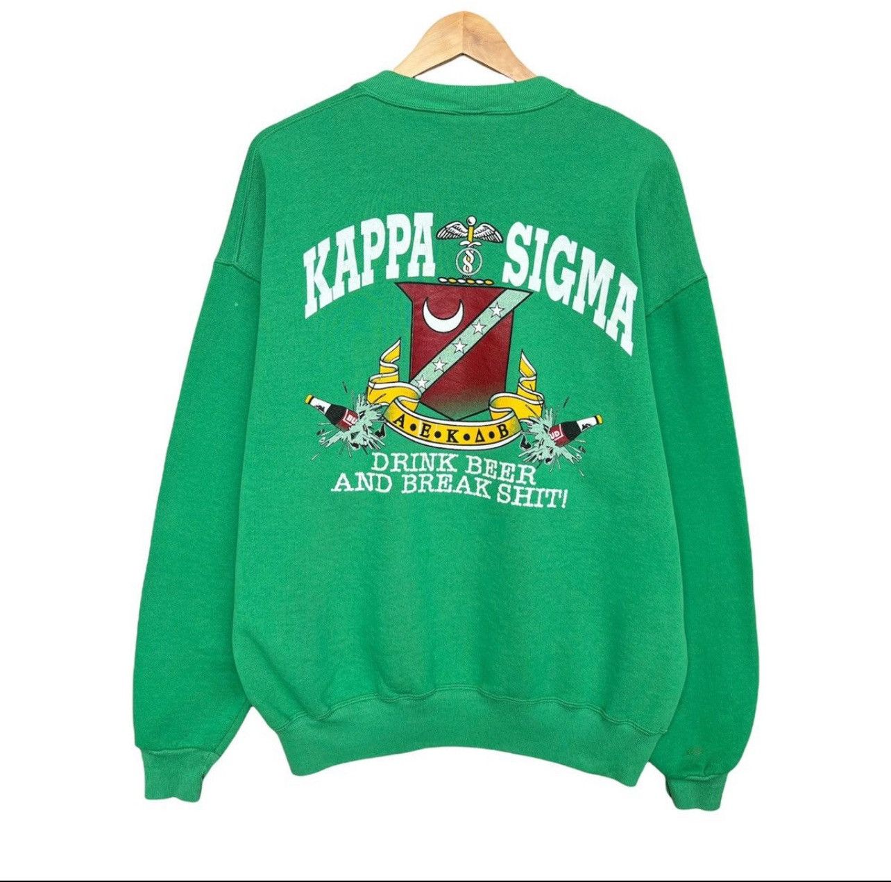 Vintage Vintage 90s University Of Missouri Russell Sweatshirt Size US XL / EU 56 / 4 - 2 Thumbnail