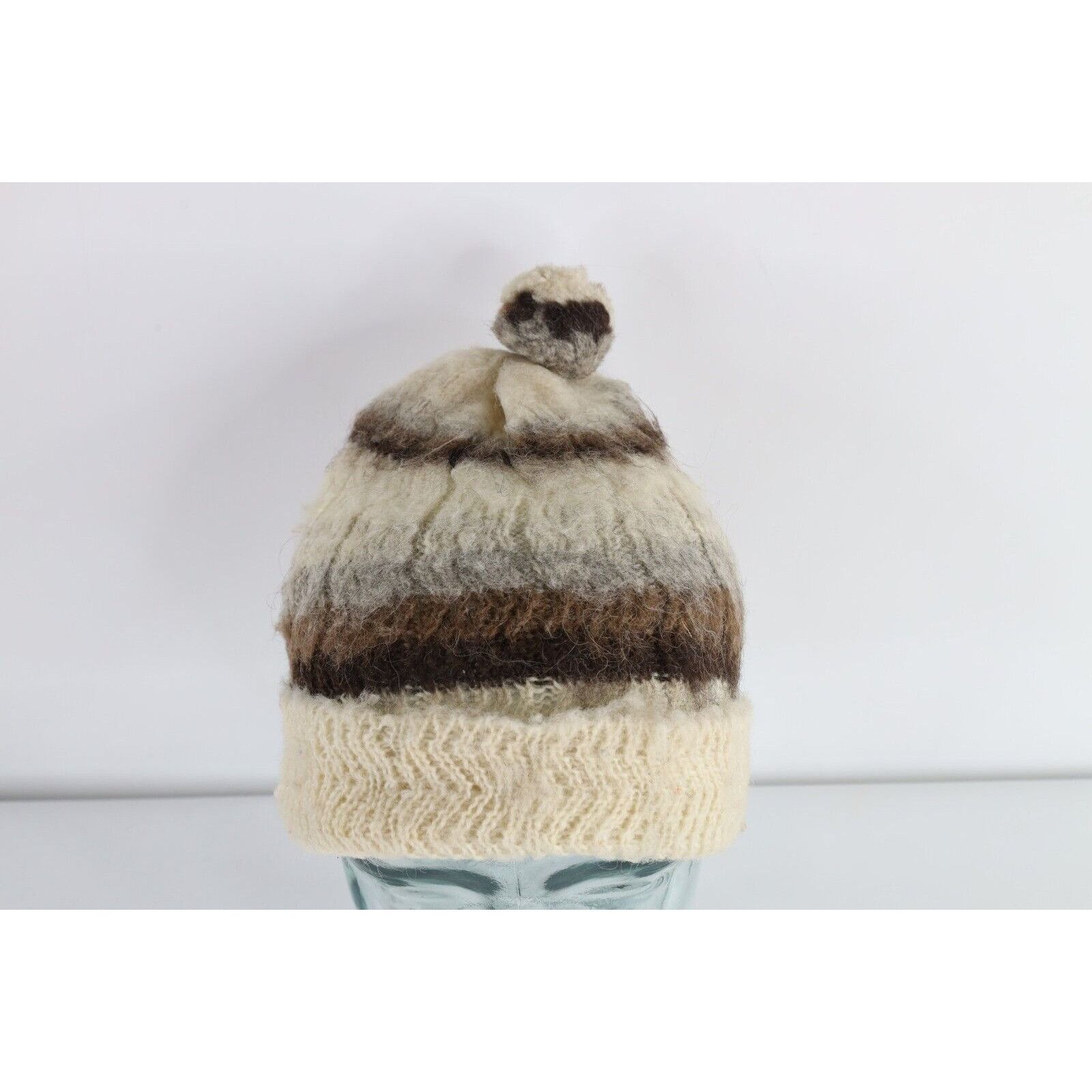 Vintage Vintage 70s Mid Century Modern MCM Iceland Handmade Wool Hat Size ONE SIZE - 1 Thumbnail