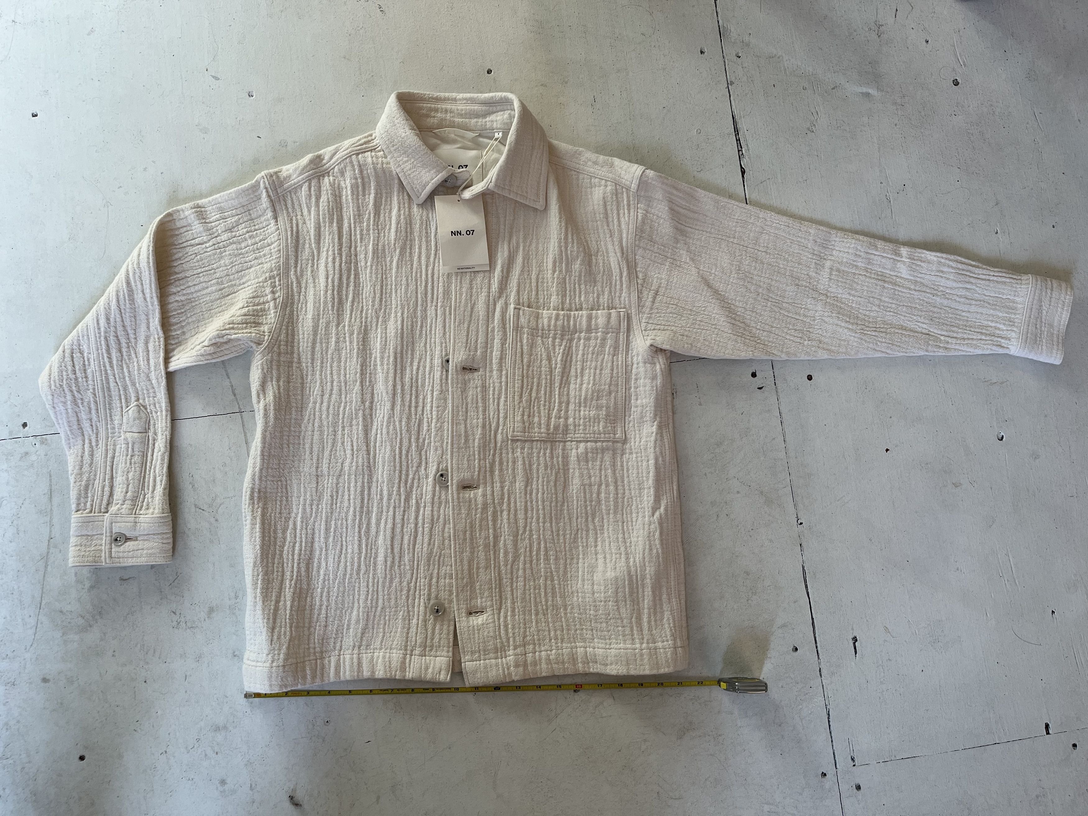 NN07 Adwin Overshirt Off-White Size US S / EU 44-46 / 1 - 3 Thumbnail