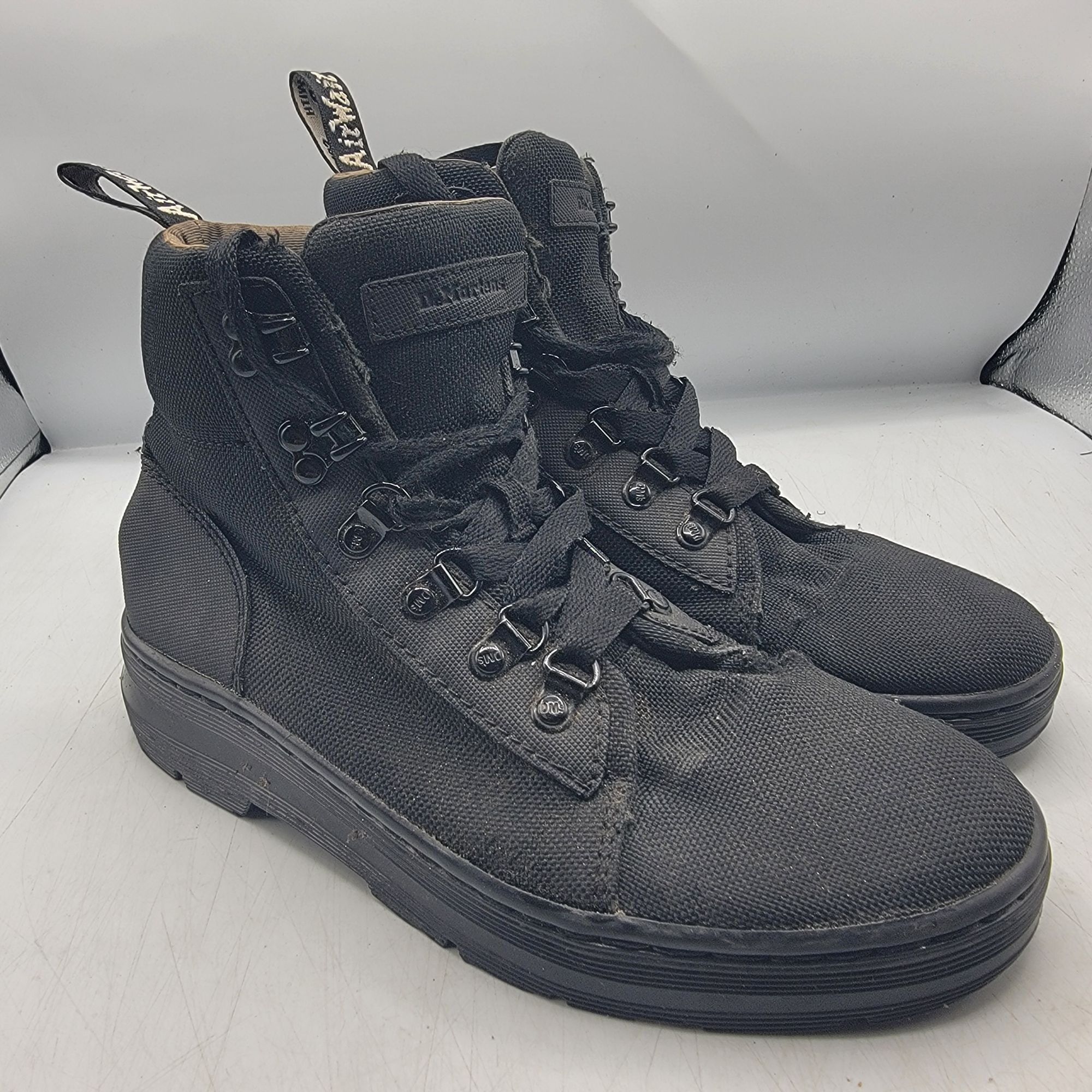 Dr. Martens Dr. Martens Combs Boots Womens 6 Triple Black Casual Walking Size US 6 / IT 36 - 1 Thumbnail