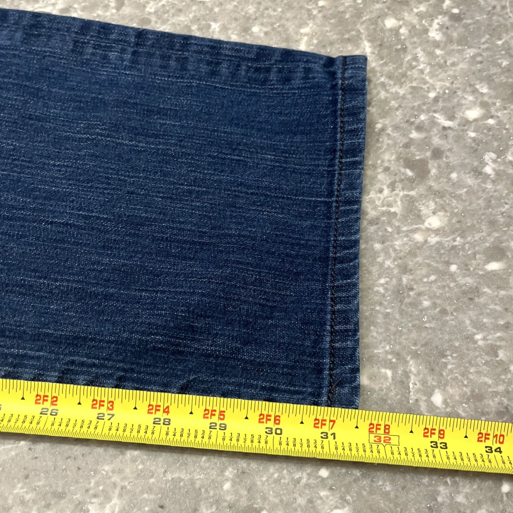 Vintage AG Adriano Goldschmied Jeans Mens 36x32 Denim Blue 5-Pocket Tapered Slimming Regular Adult Mens Jeans Size US 36 / EU 52 - 5 Thumbnail